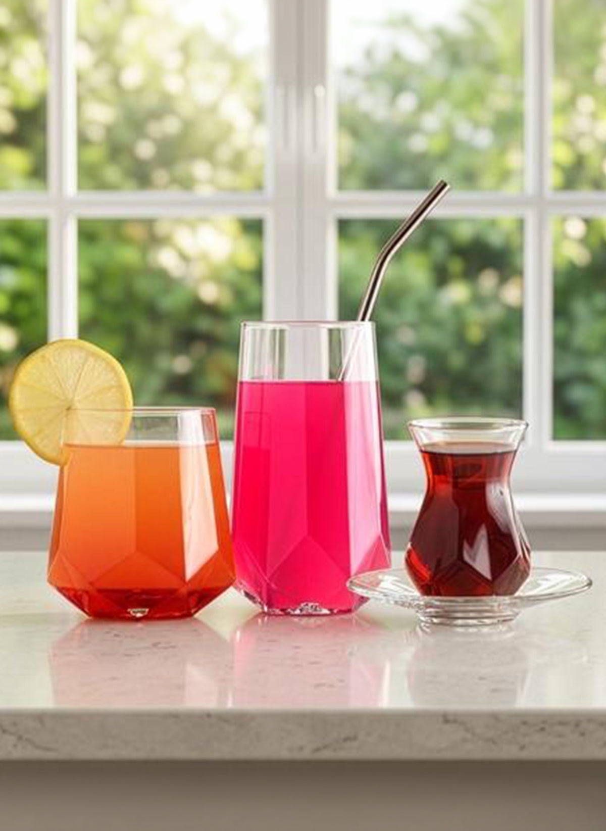 Alya Cam Çeyiz Seti