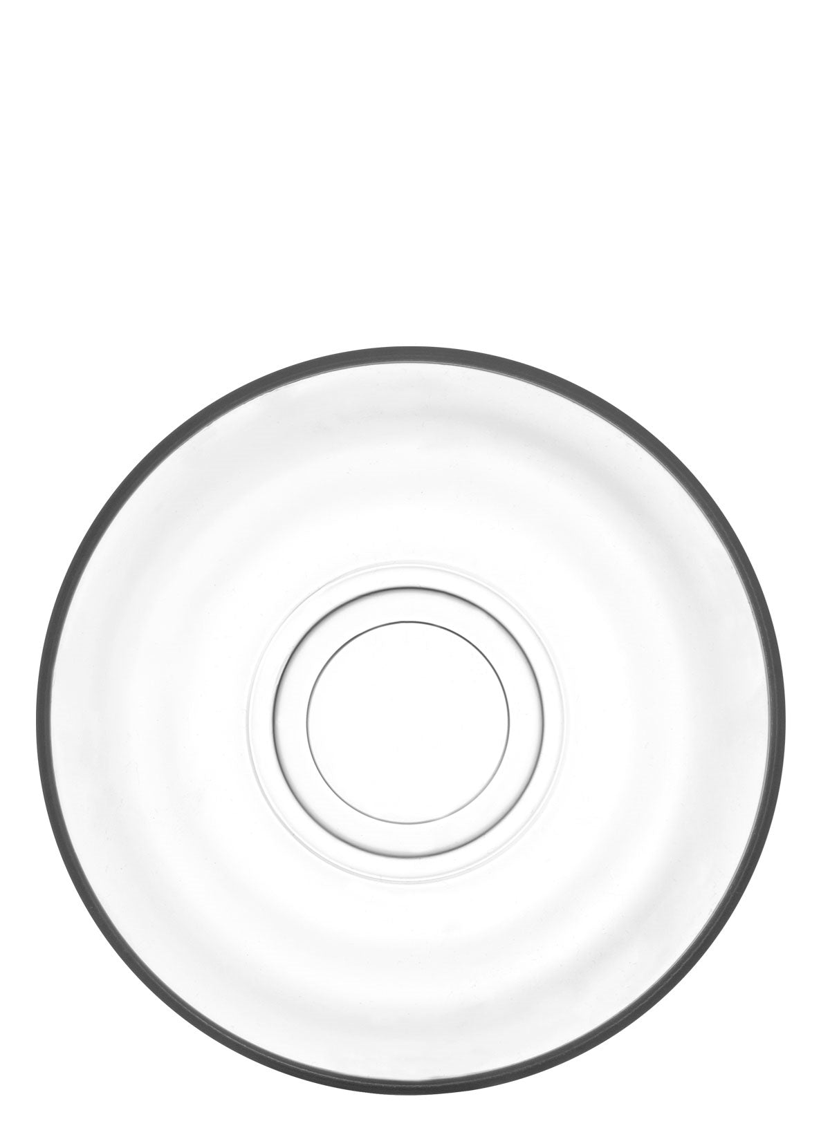 Klasik Cam Çay Tabağı