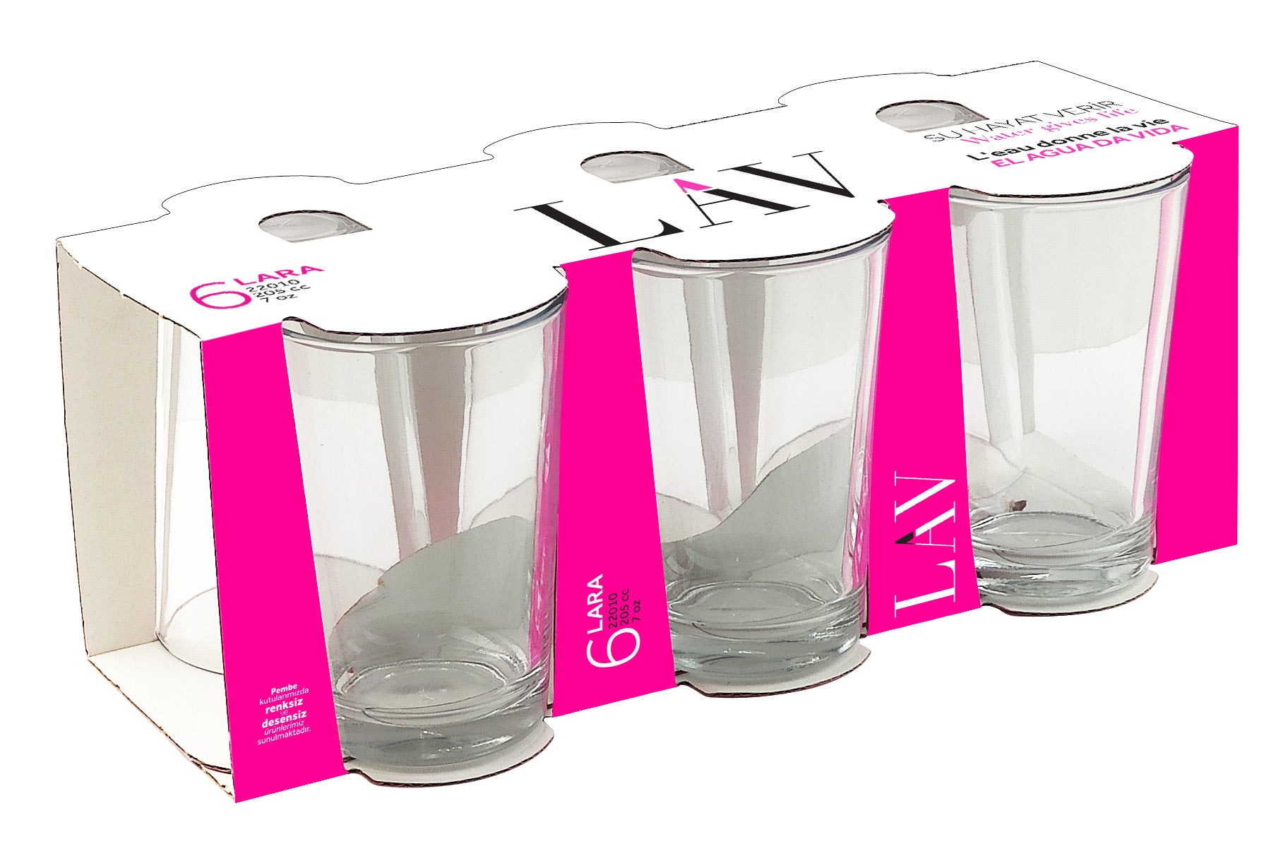 Lara Cam Su Bardağı