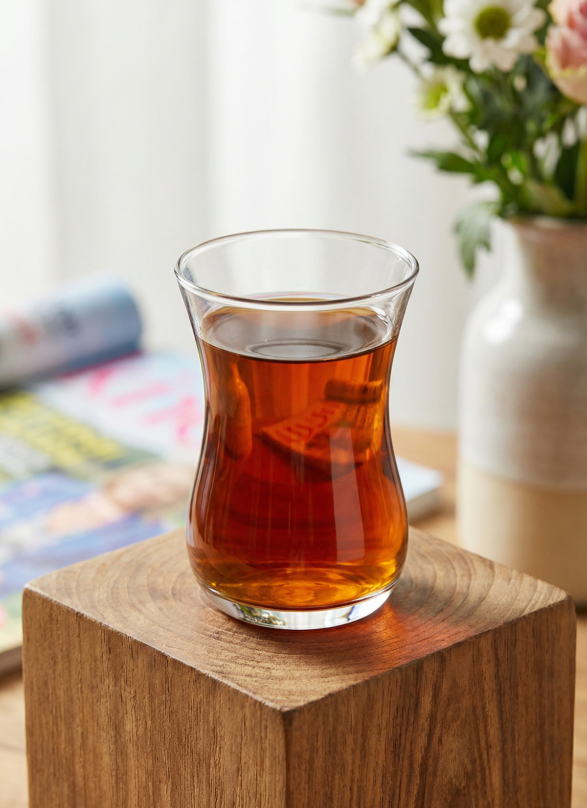 Klasik Cam Çay Bardağı