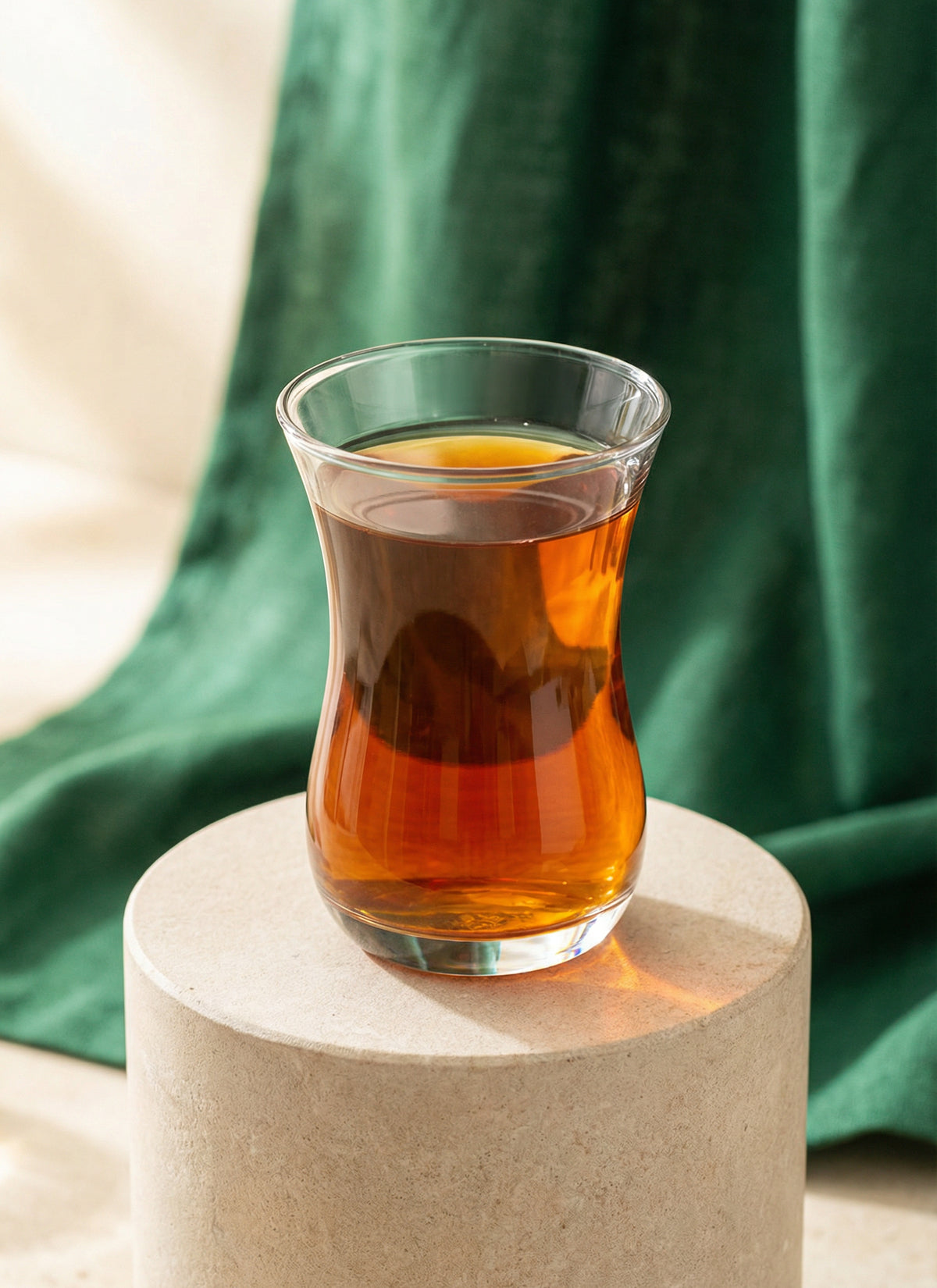 Klasik Cam Çay Bardağı