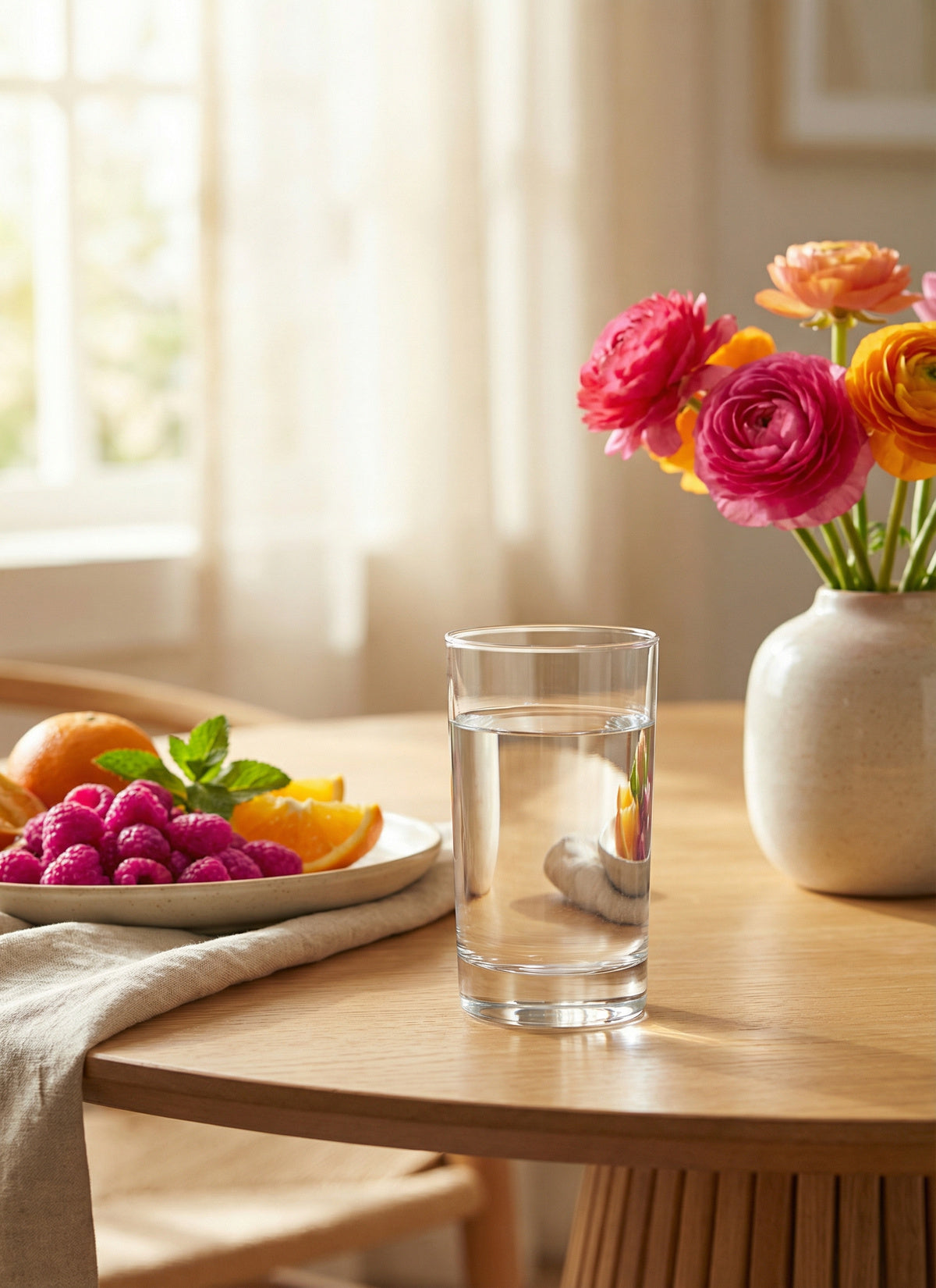 Ada Cam Kahve Yanı Su Bardağı