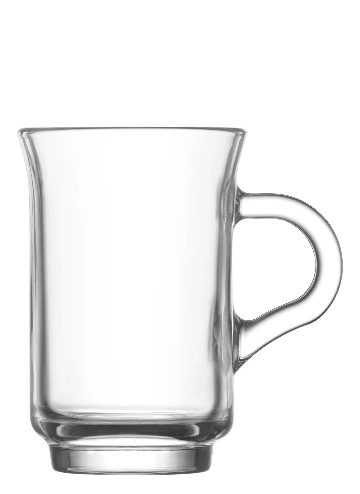 Ada Cam Kulplu Çay Bardağı