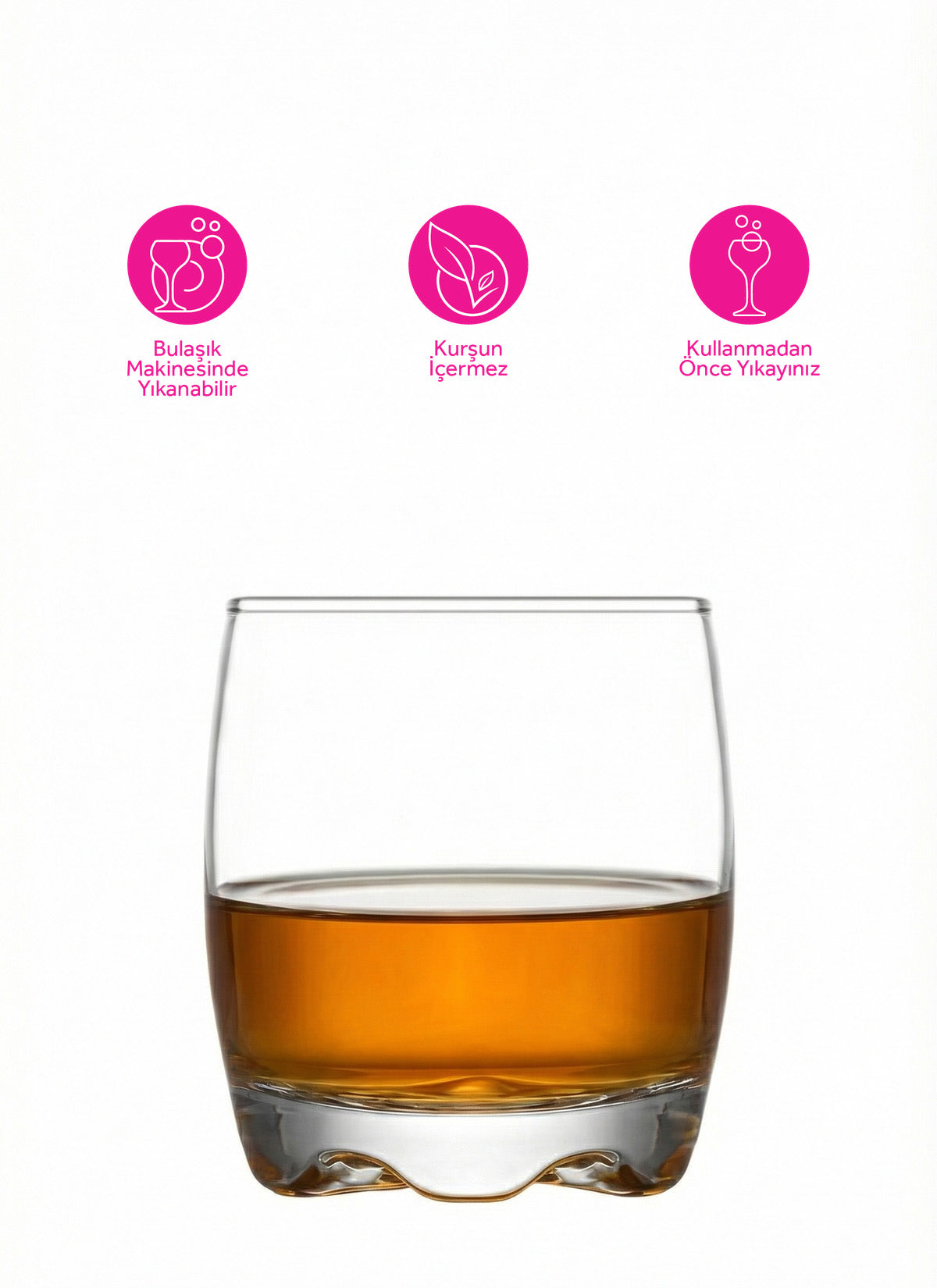 Adora Cam Viski Bardağı