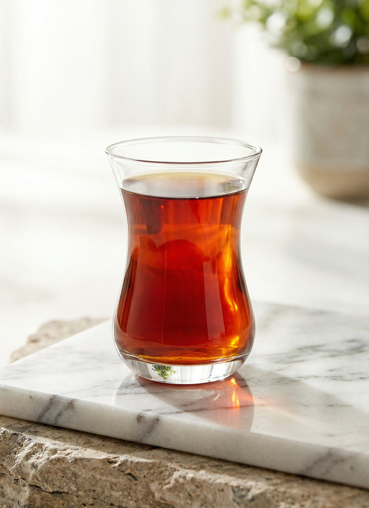 Ajda Cam Çay Bardağı