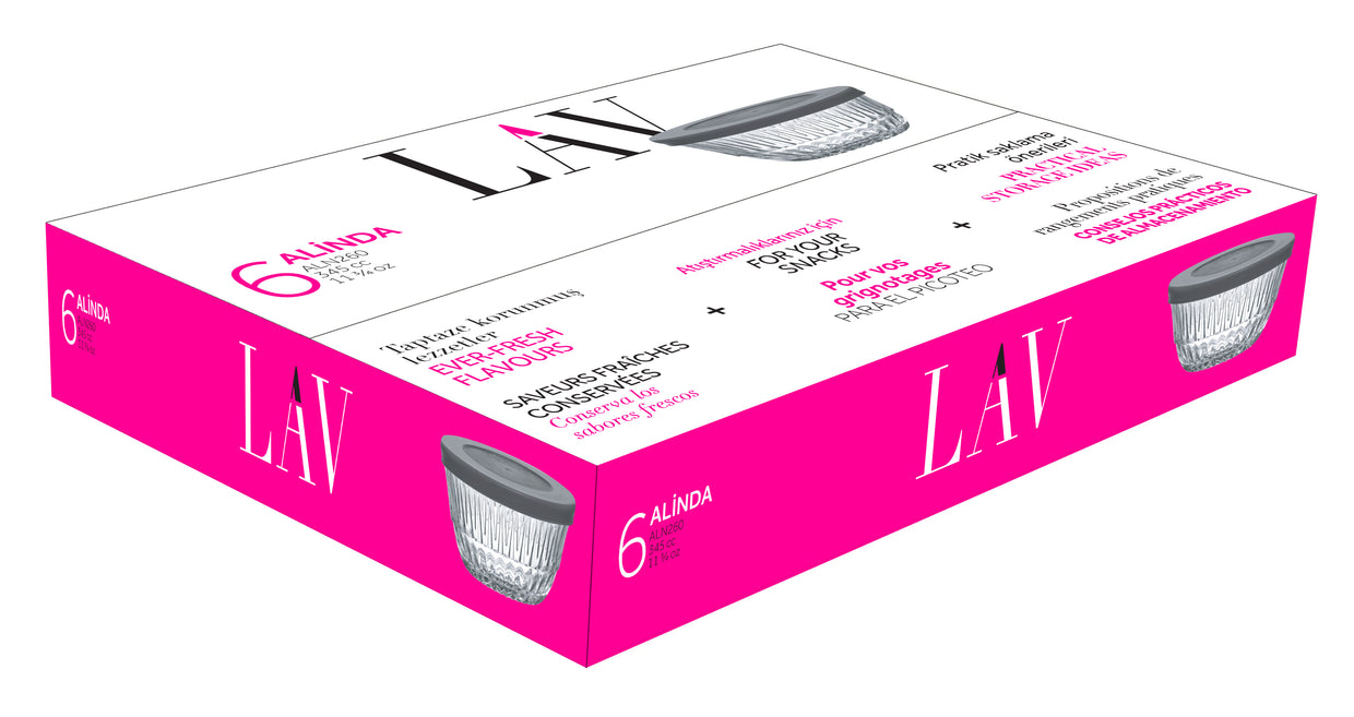 Alinda Cam Saklama Kabı