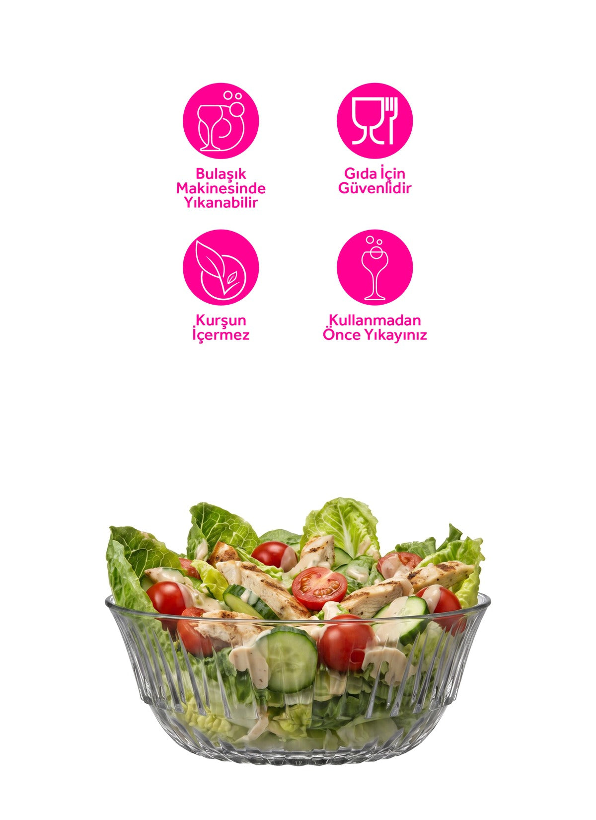 Alinda Cam Salata Kasesi