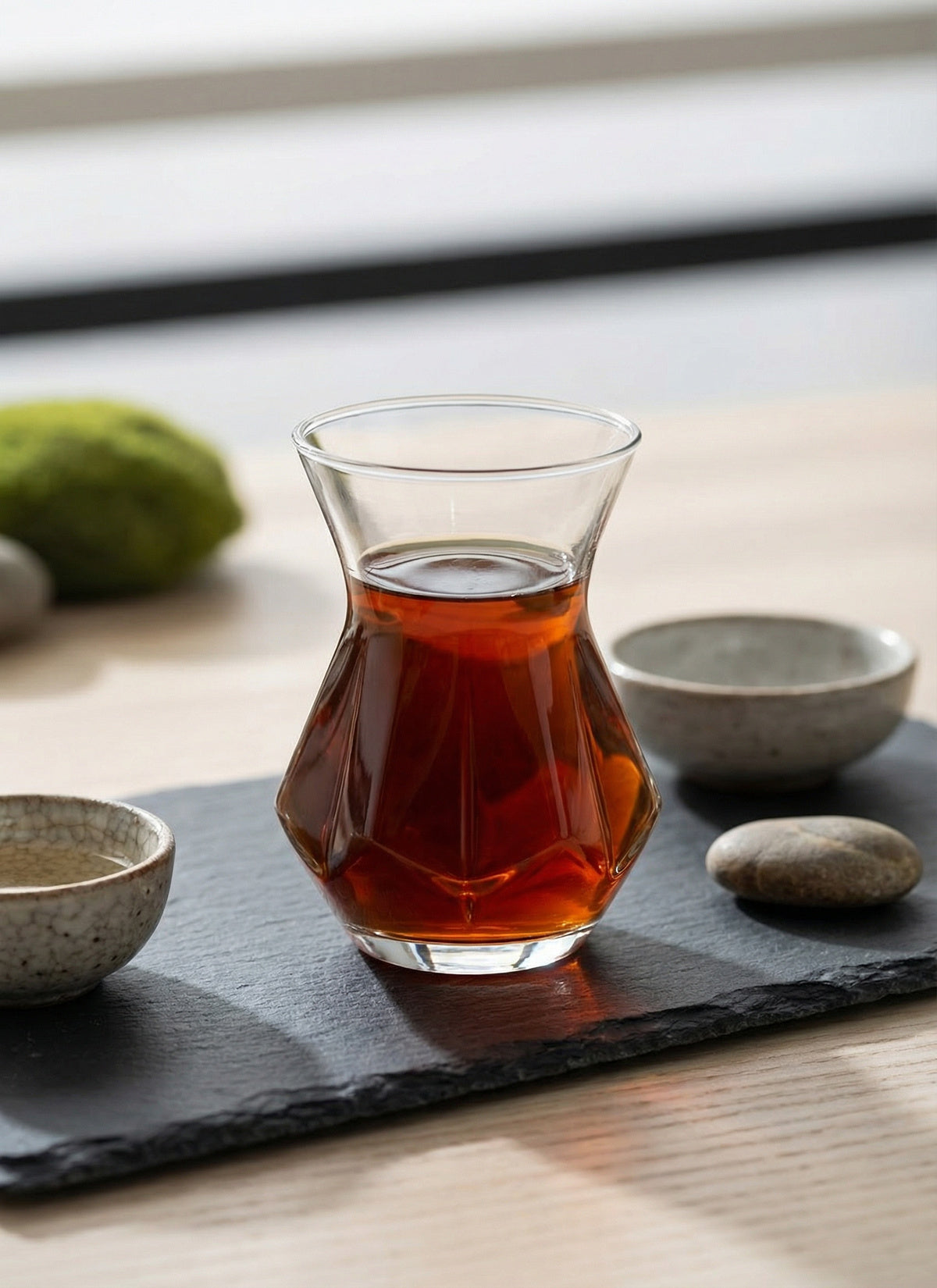 Alya Cam Çay Bardağı