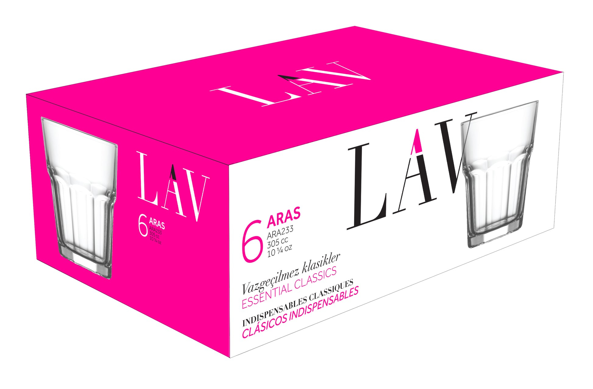 Aras Cam Viski Bardağı