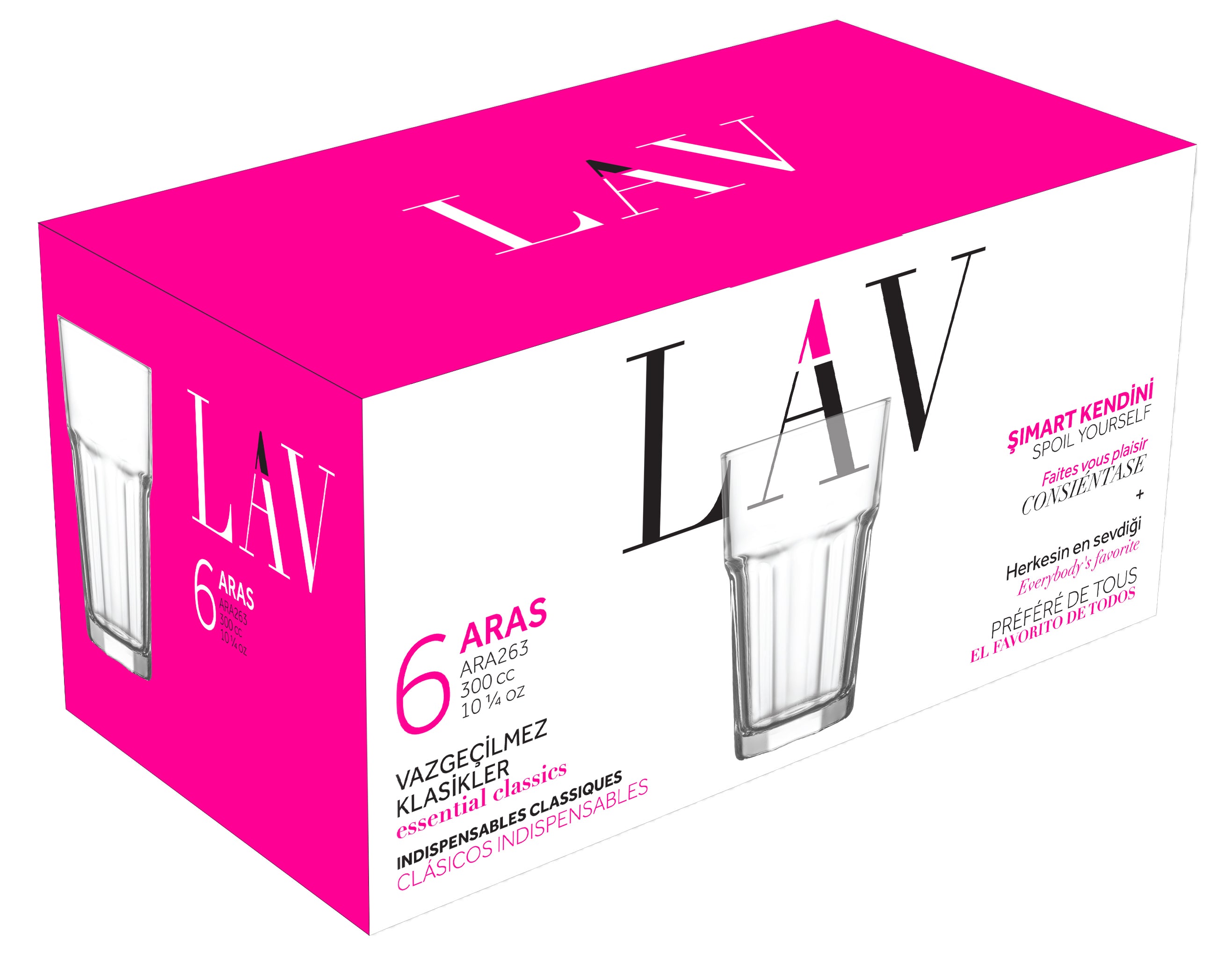 Aras Cam Meşrubat Bardağı