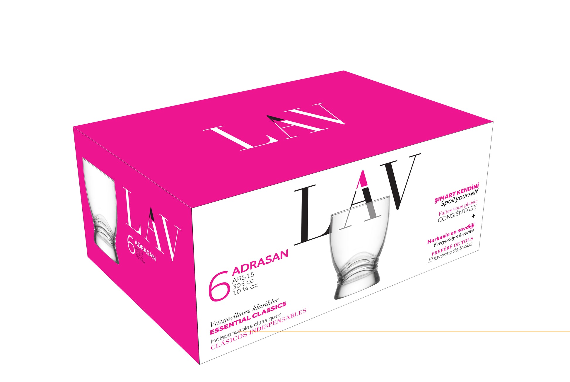 Adrasan Cam Viski Bardağı