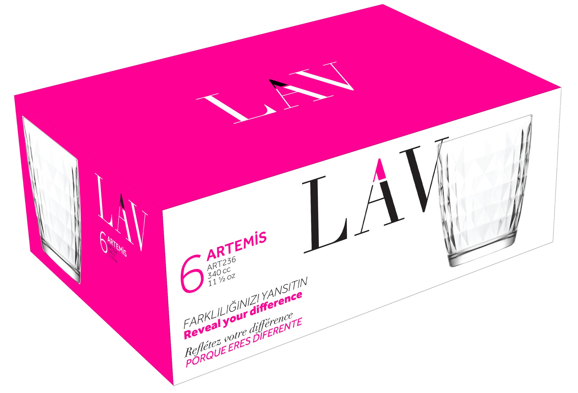 Artemis Cam Su Bardağı