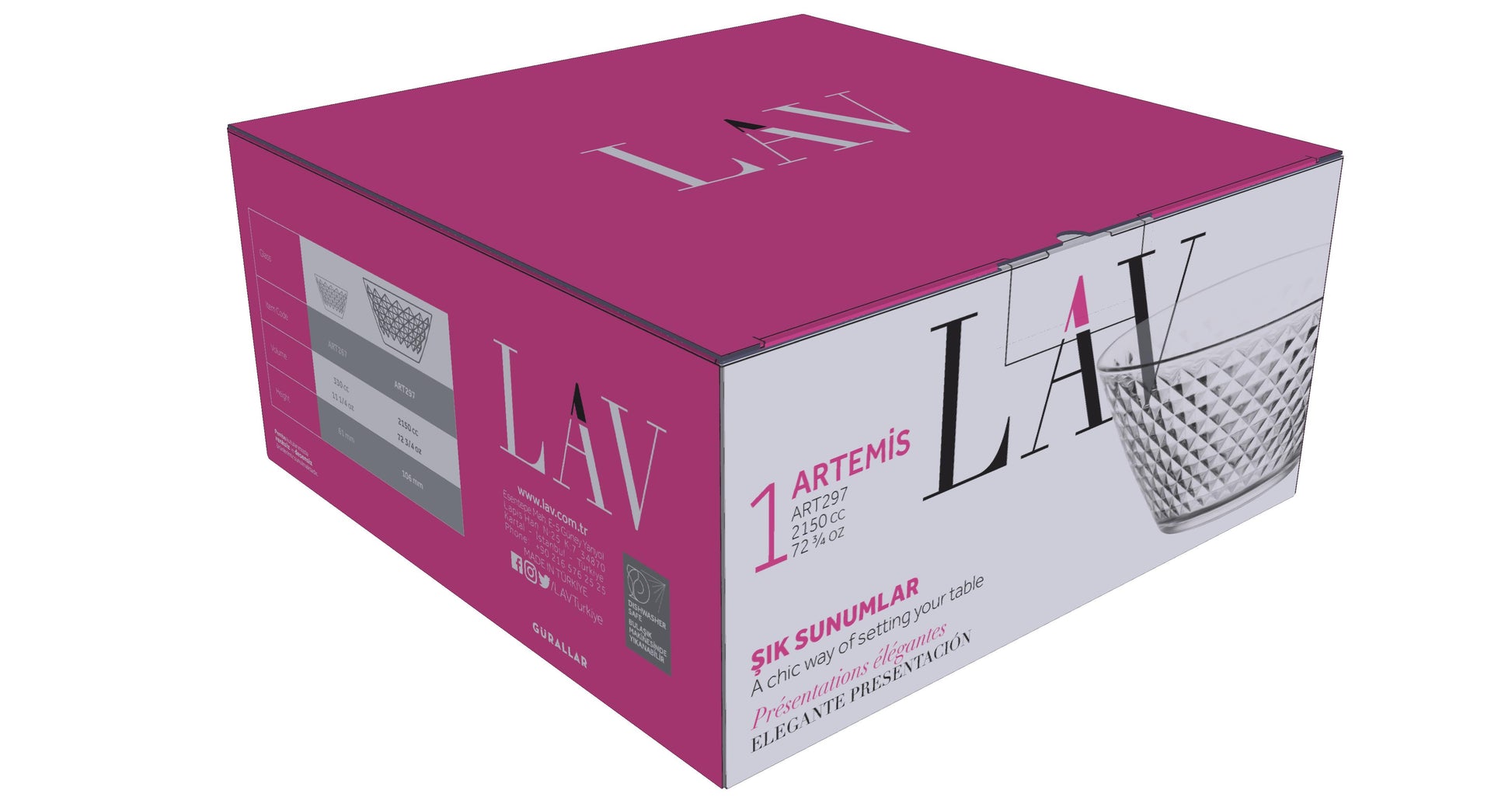 Artemis Cam Salata Kasesi