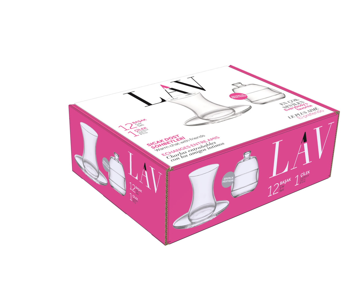 Başak Cam Çay Seti