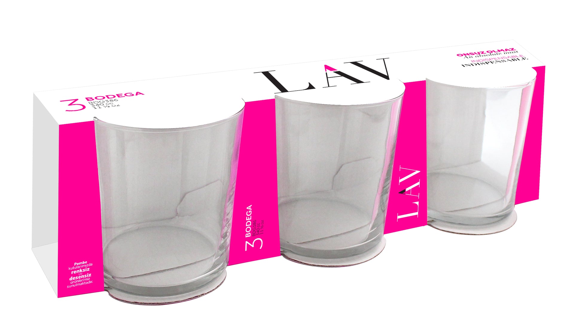 Bodega Cam Meşrubat Bardağı