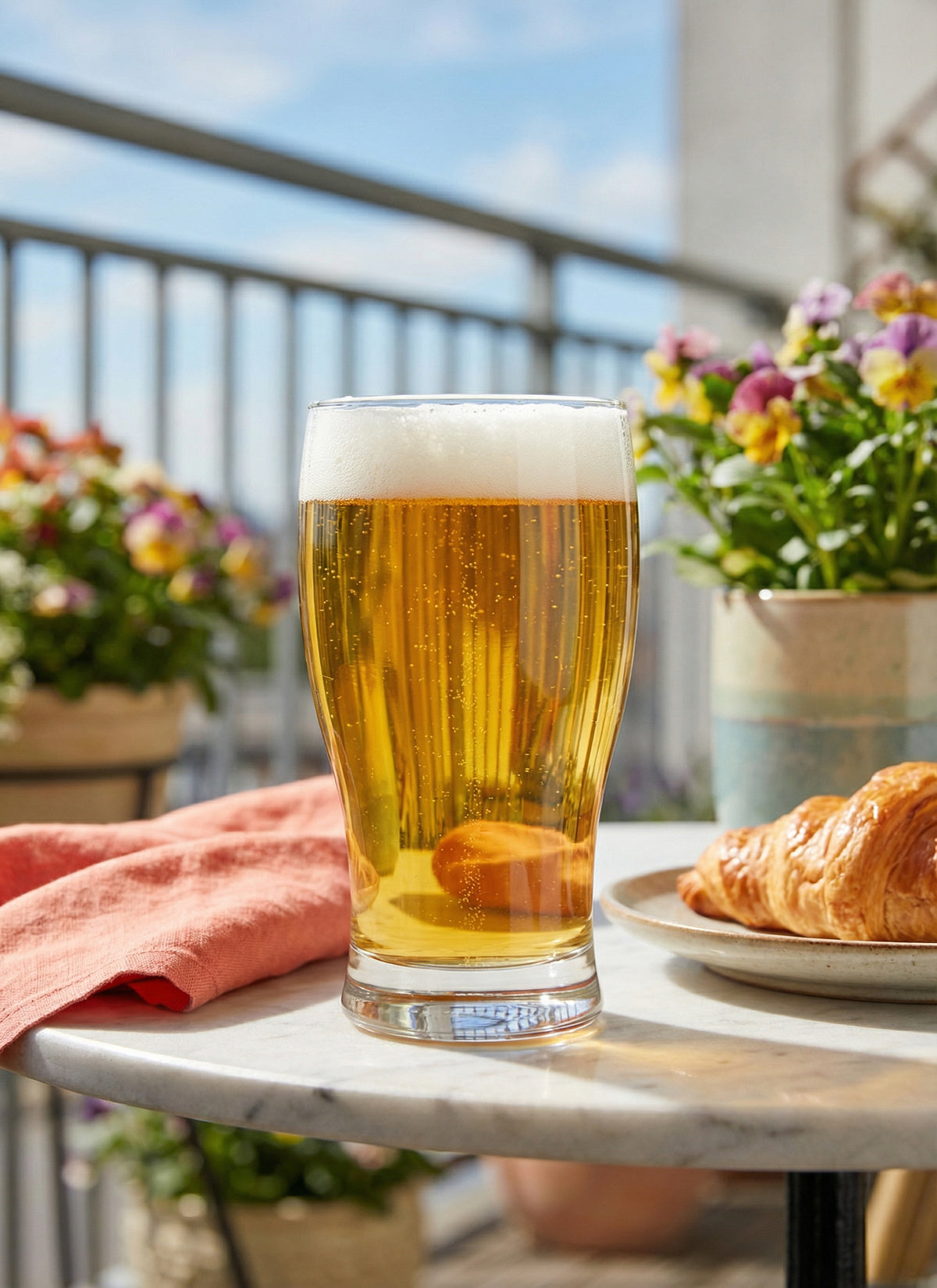 Belek Cam Bira Bardağı