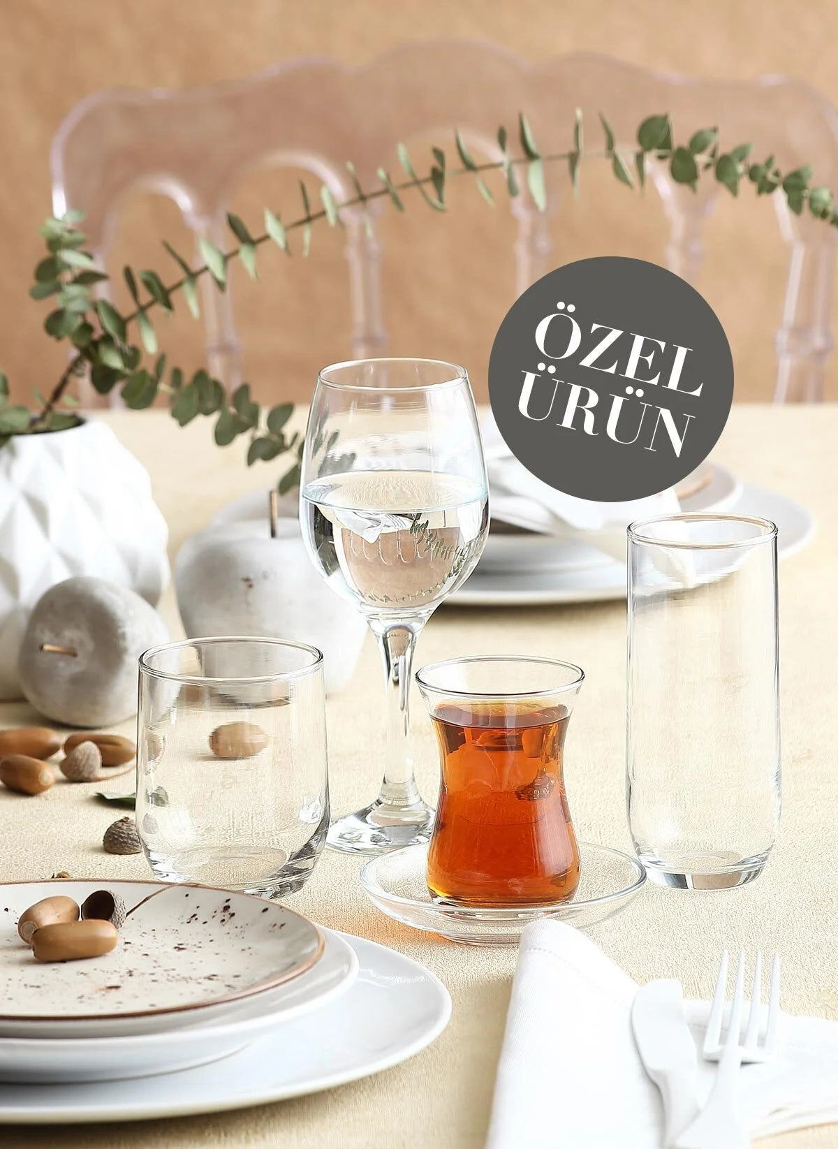 Sude Cam Çeyiz Seti