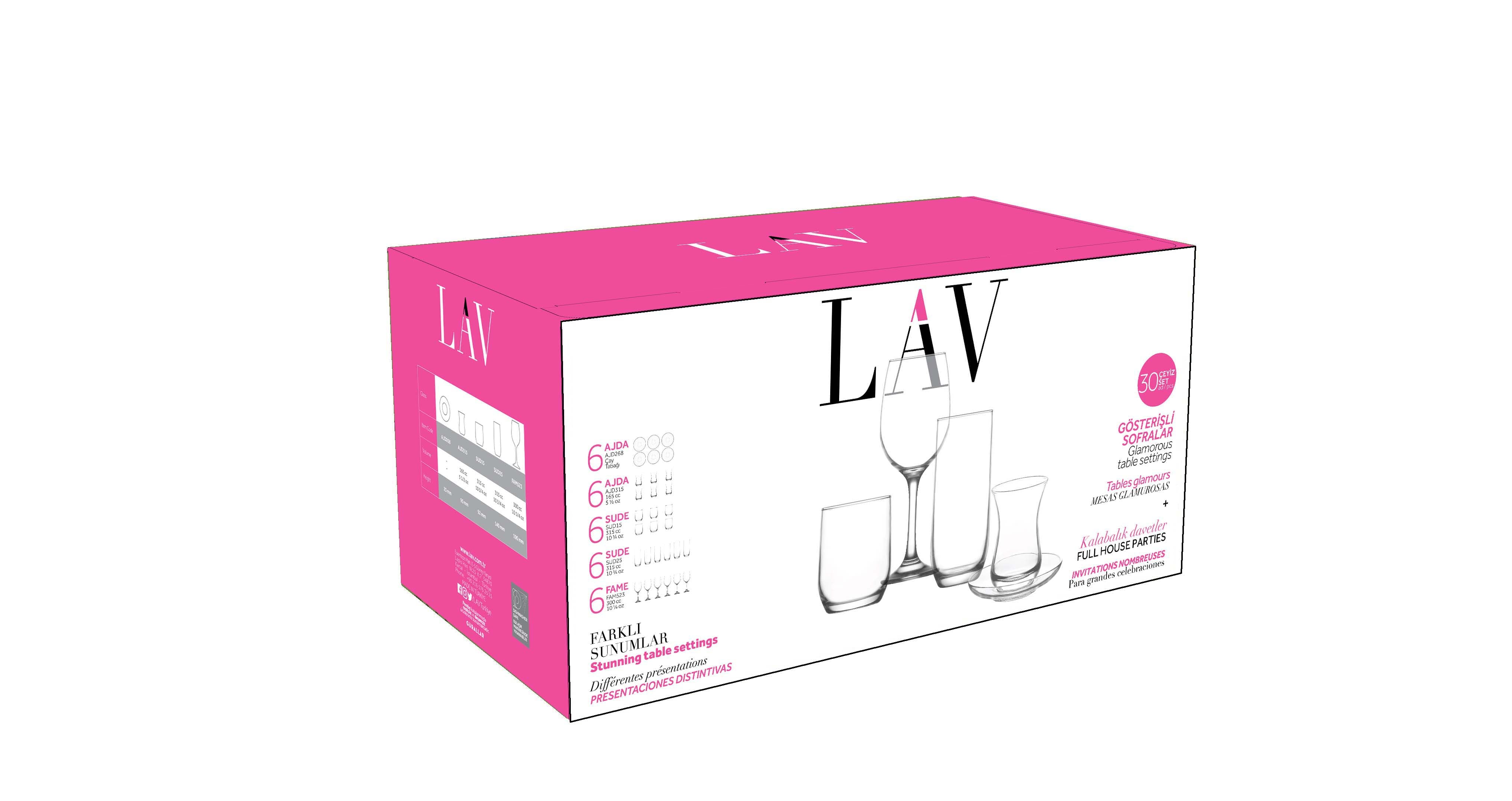 Sude Cam Çeyiz Seti