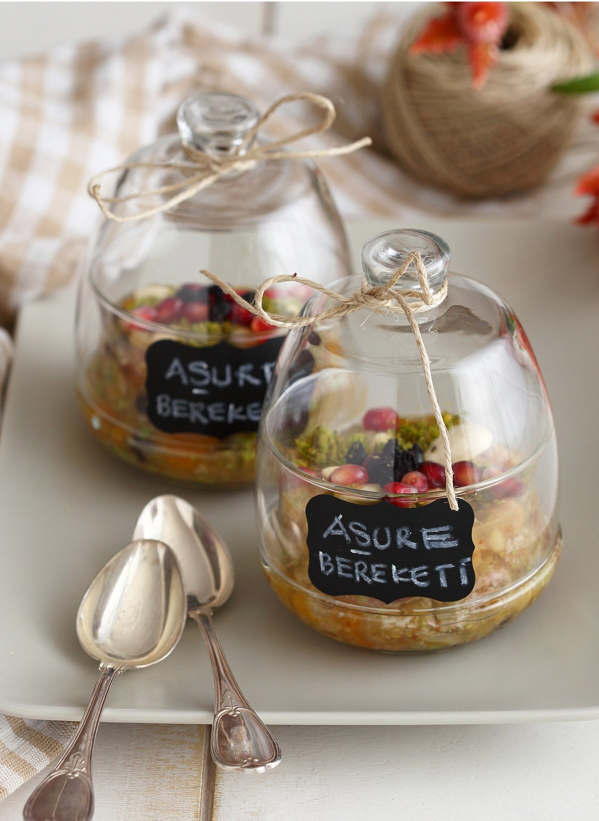 Çilek Cam Şekerlik