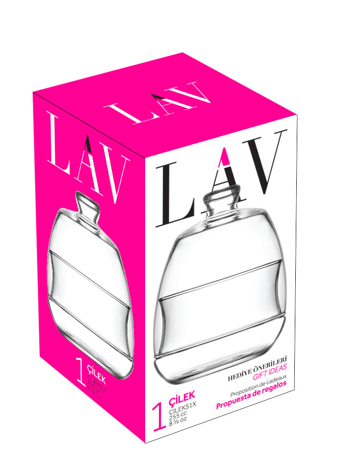 Çilek Cam Şekerlik