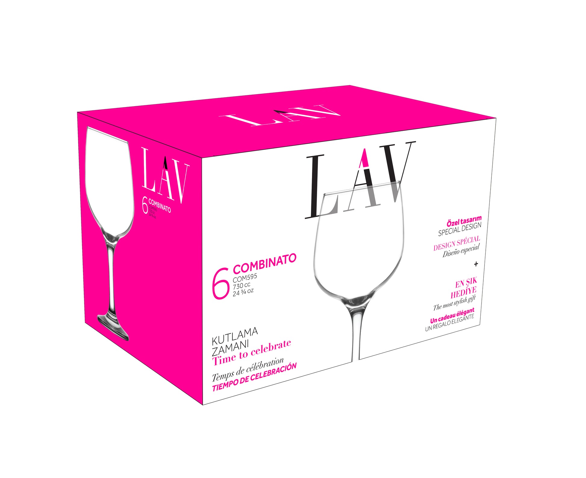 Combinato Cam Kokteyl Bardağı