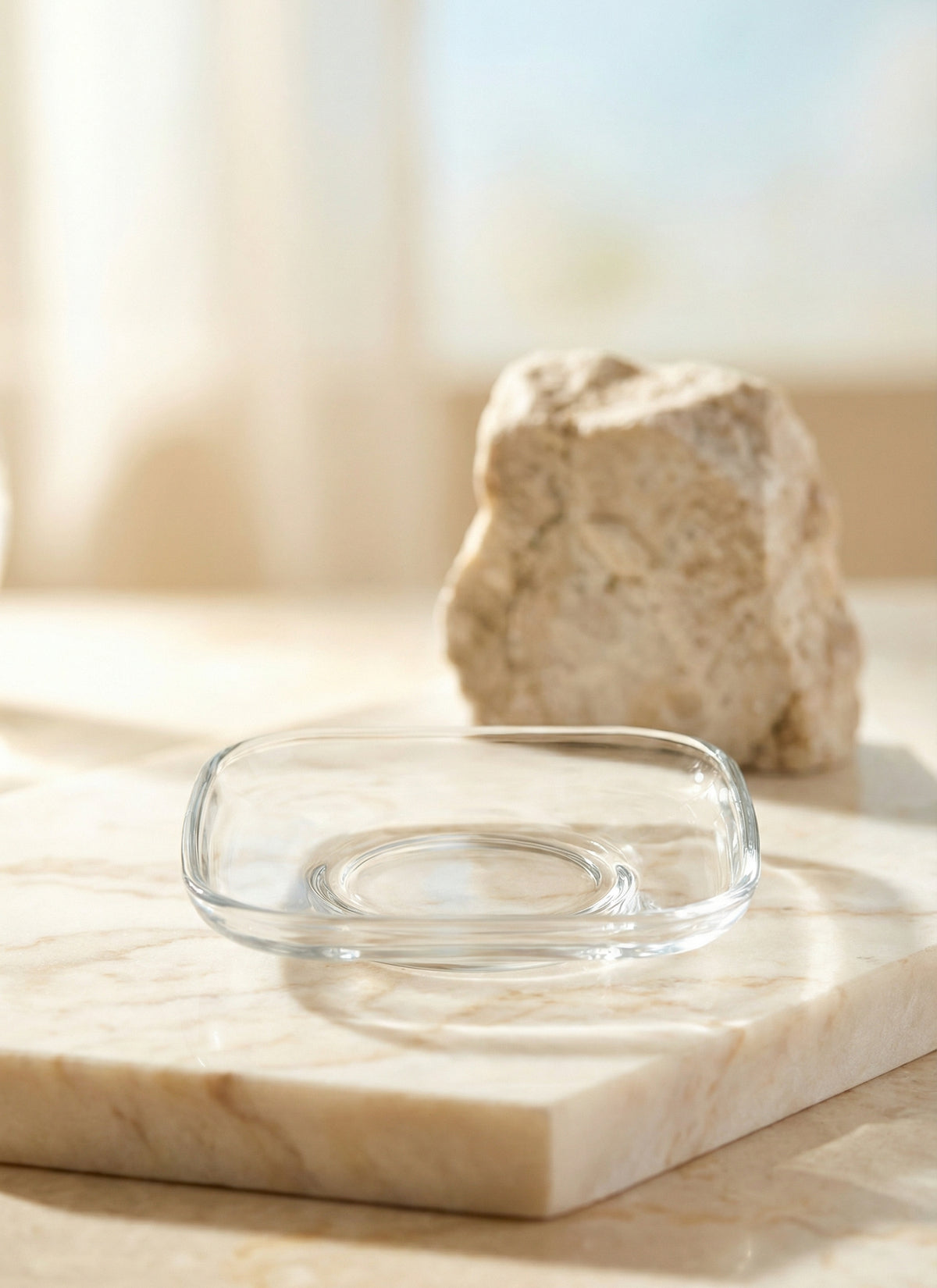 Cozy Cam Fincan Tabağı