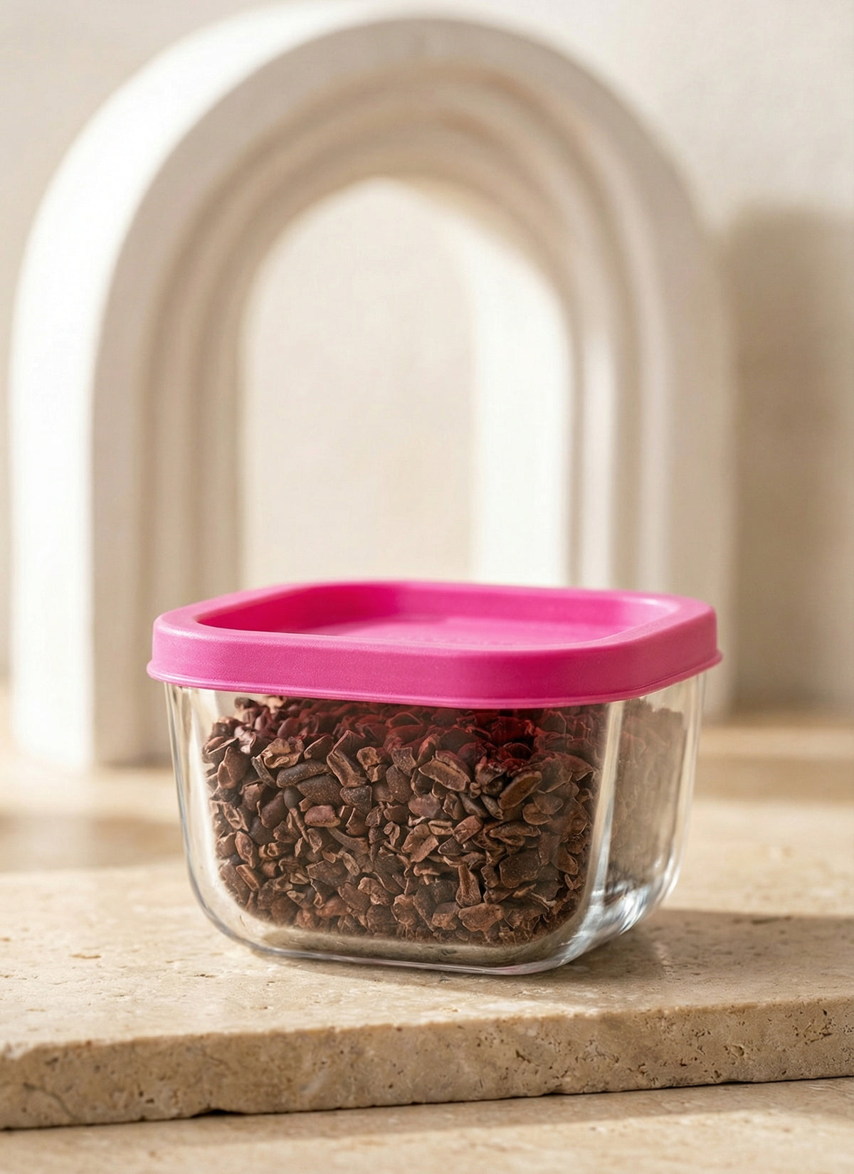 Cube Cam Saklama Kabı