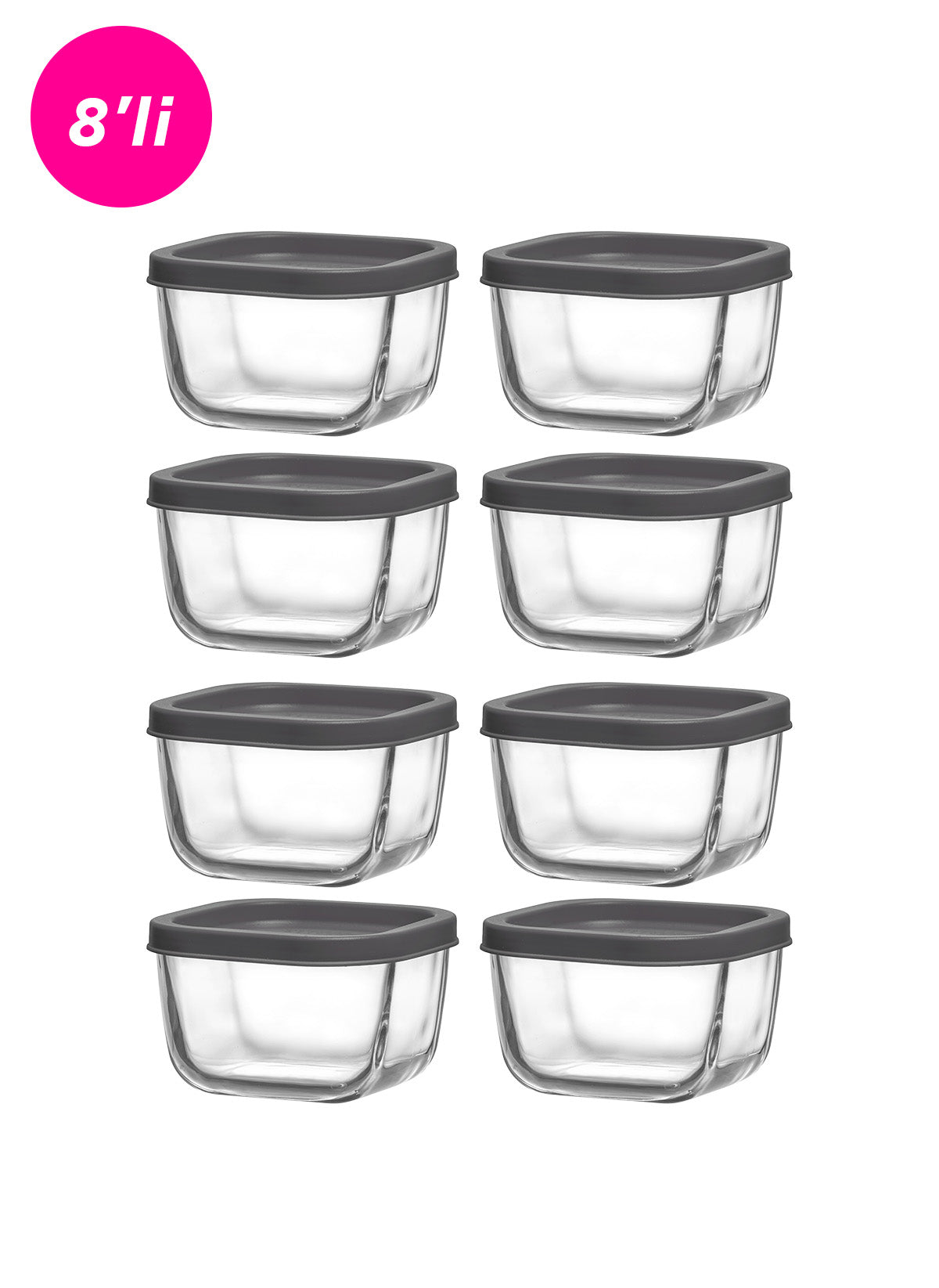 Cube Cam Saklama Kabı