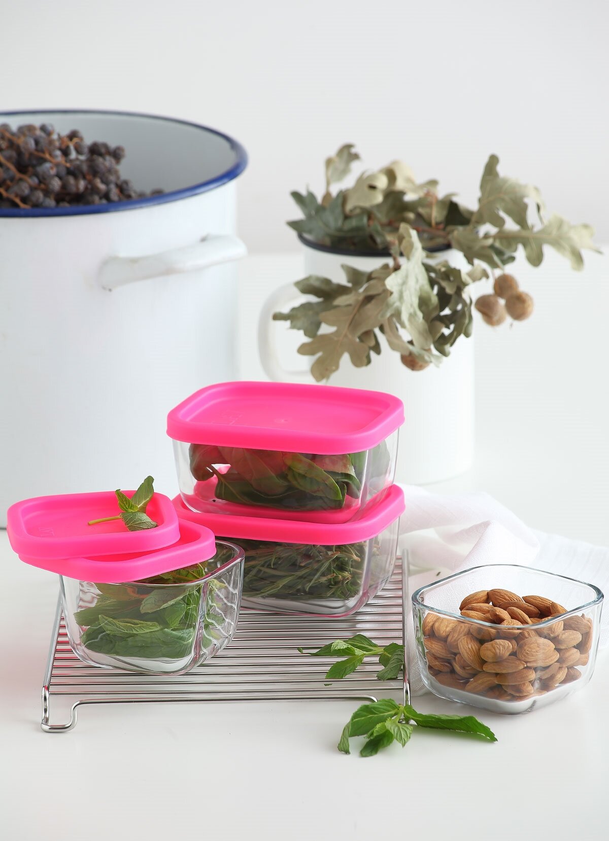 Cube Cam Saklama Kabı