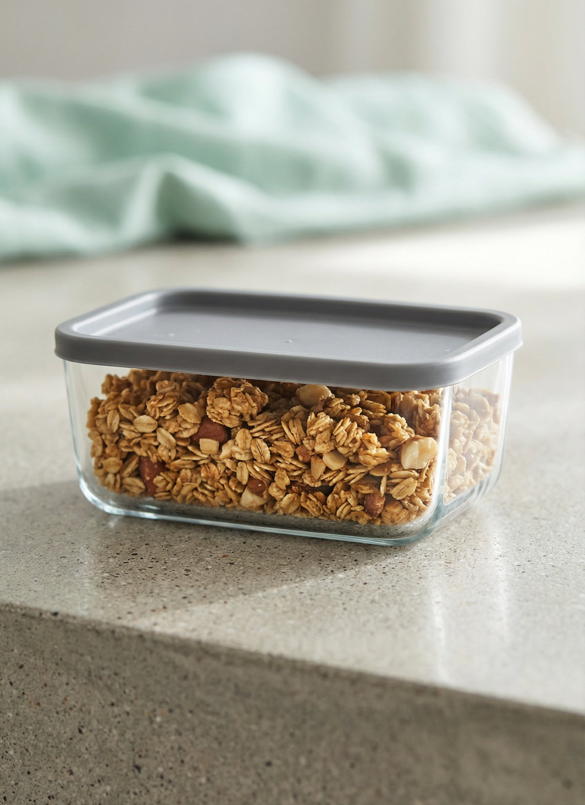 Cube Cam Saklama Kabı