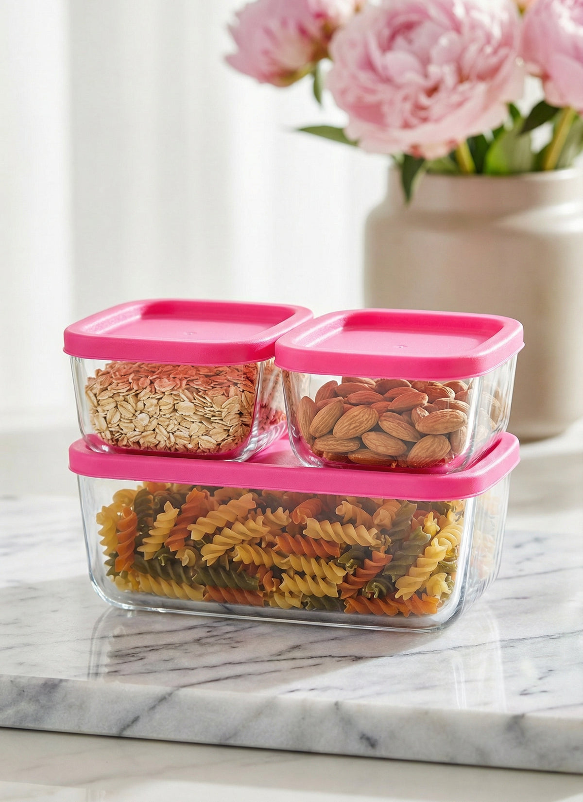 Cube Cam Saklama Kabı Seti