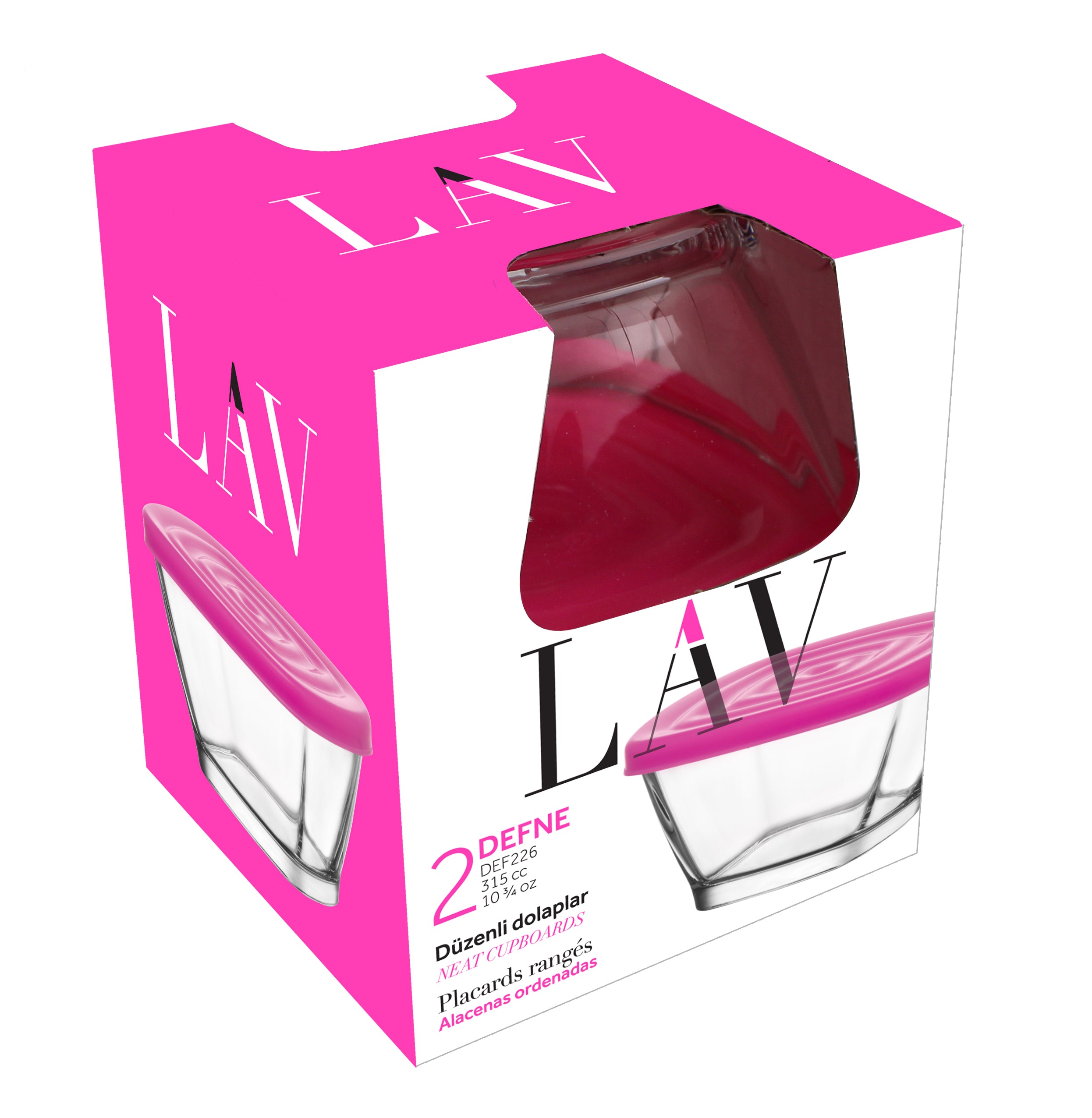 Defne Cam Saklama Kabı