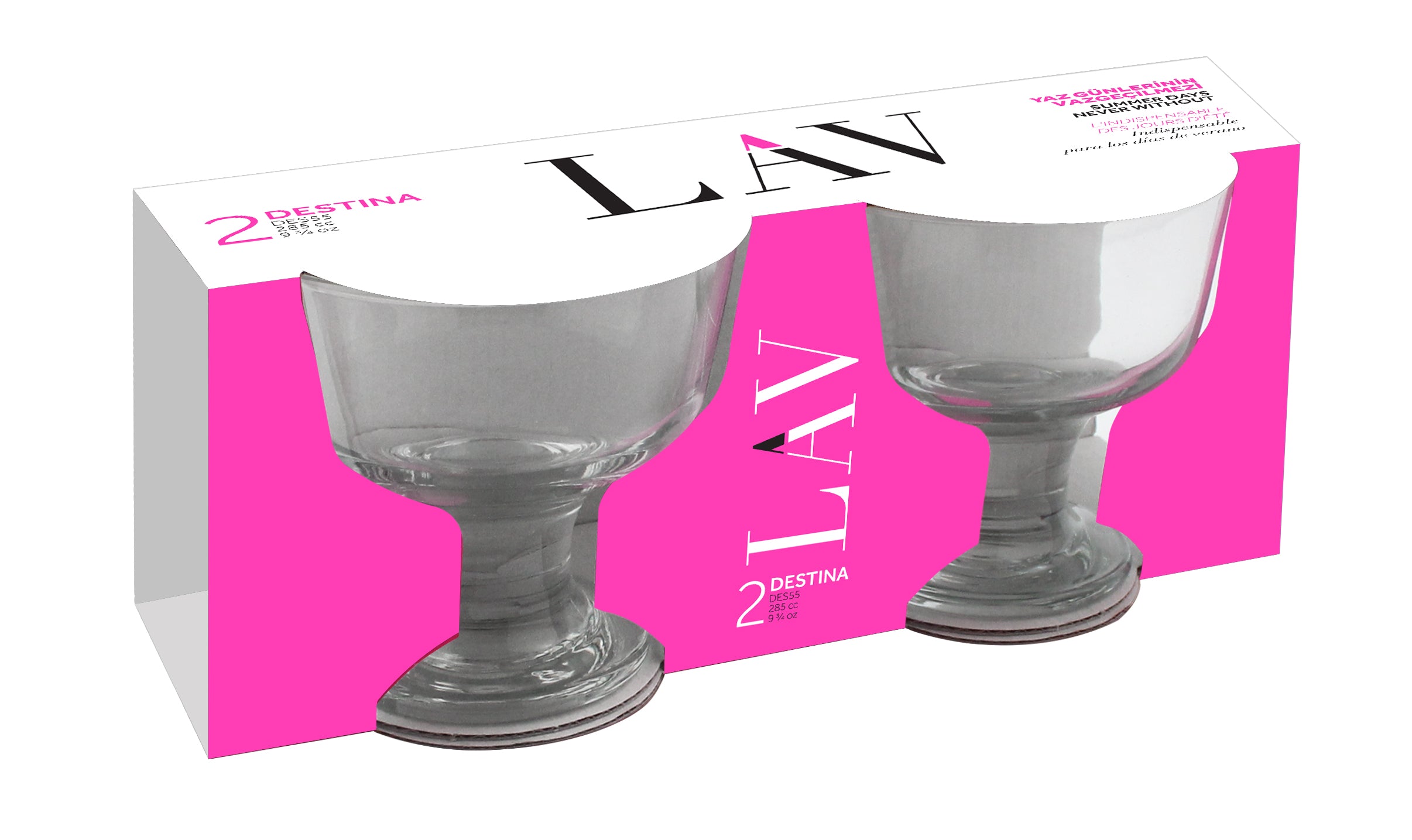 Destina Cam Dondurma & Tatlı Kasesi