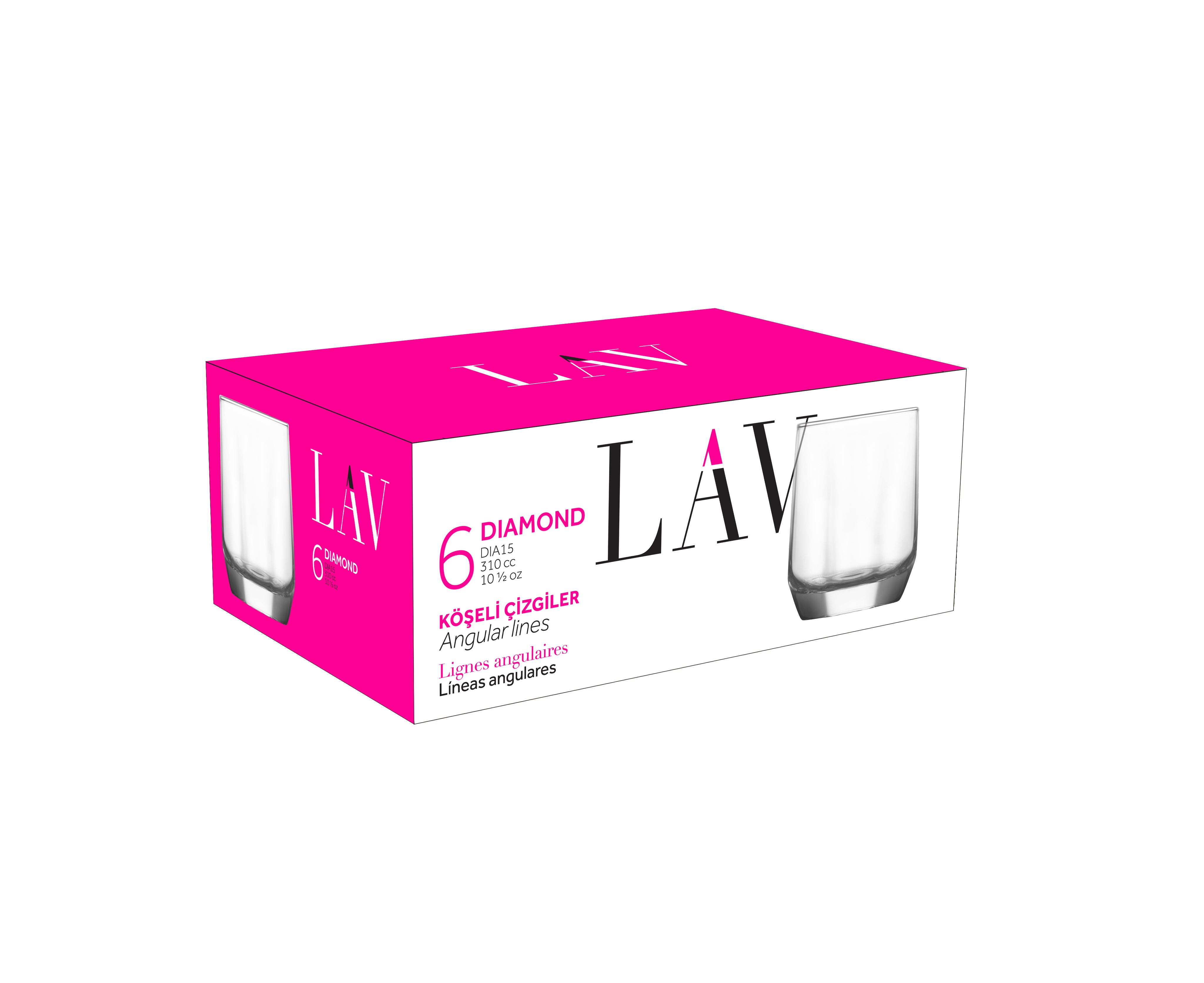 Diamond Cam Viski Bardağı