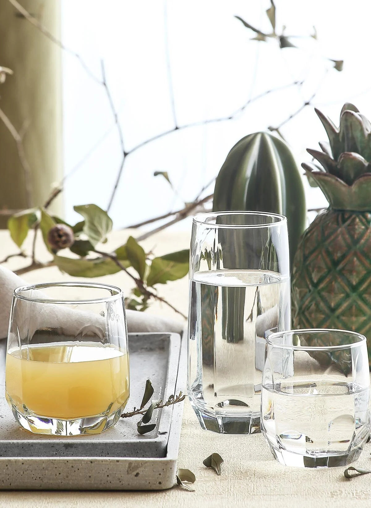 Diamond Cam Bardak Seti