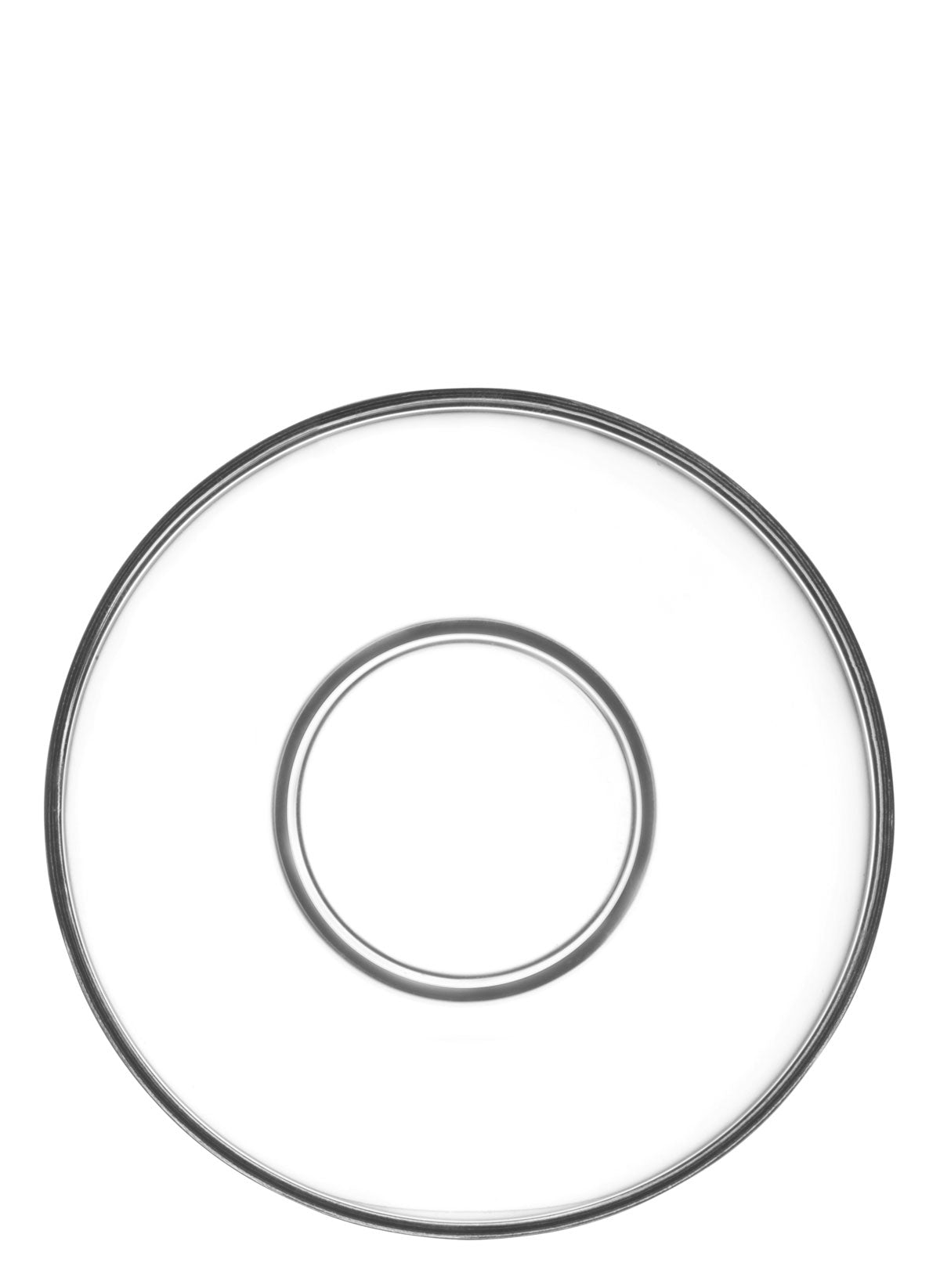 Demet Cam Çay Tabağı