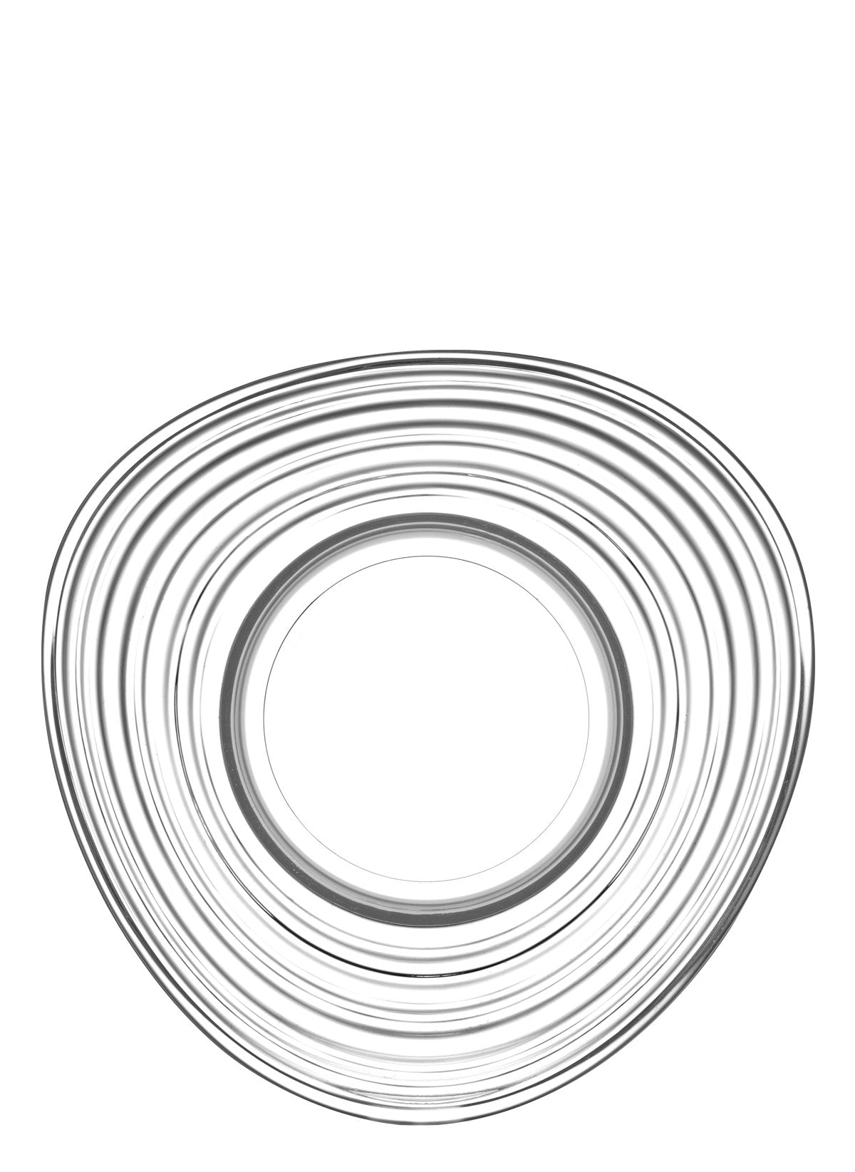 Derin Cam Çay Tabağı