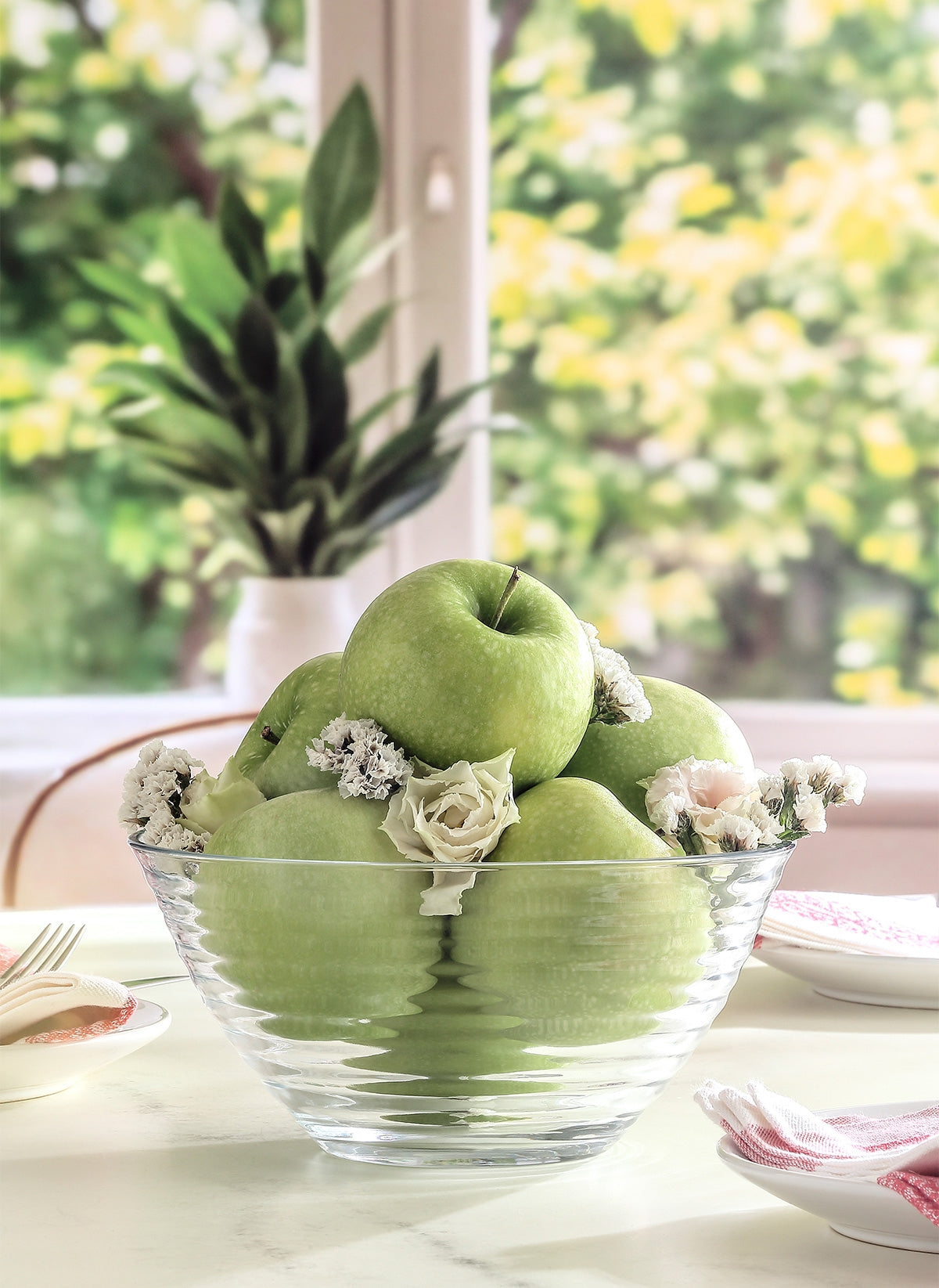 Derin Cam Salata Kasesi