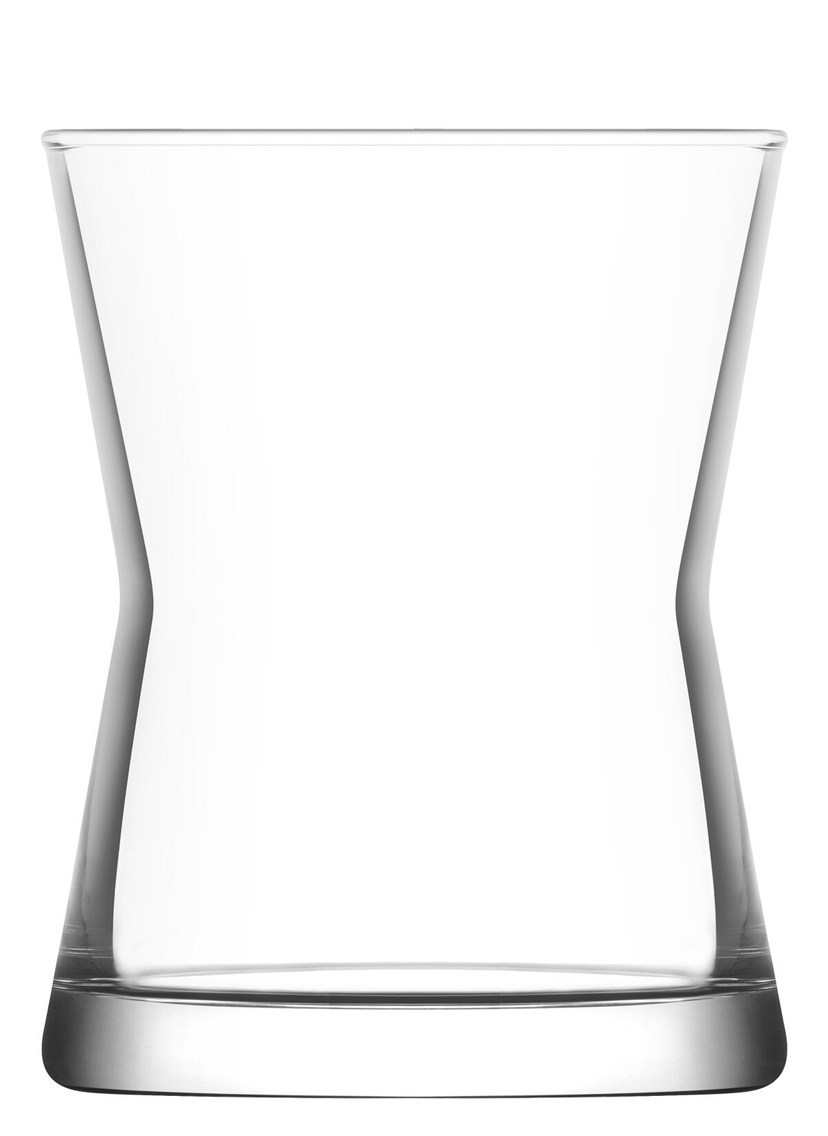 Derin Cam Kahve Yanı Su Bardağı