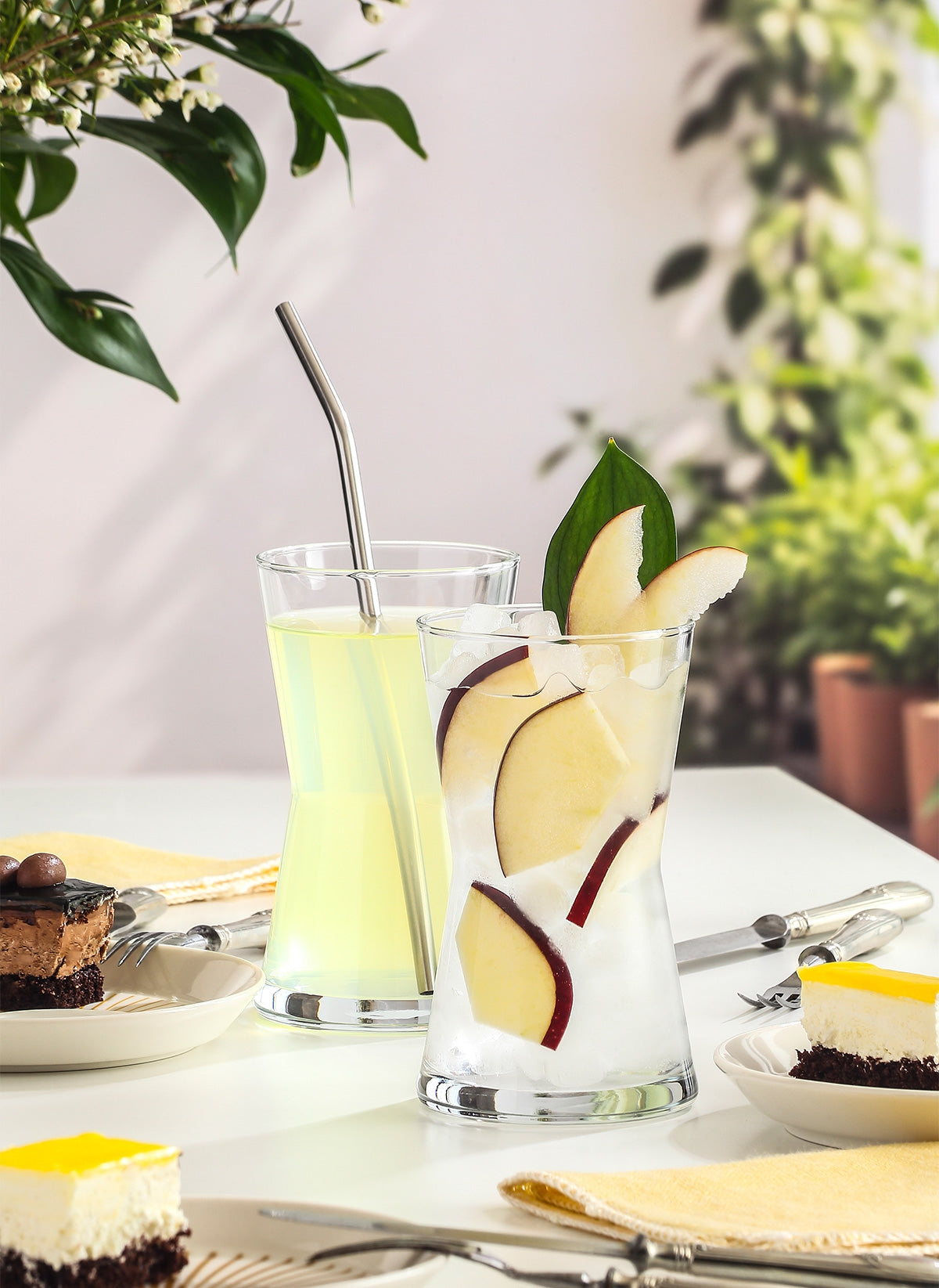 Derin Cam Meşrubat Bardağı