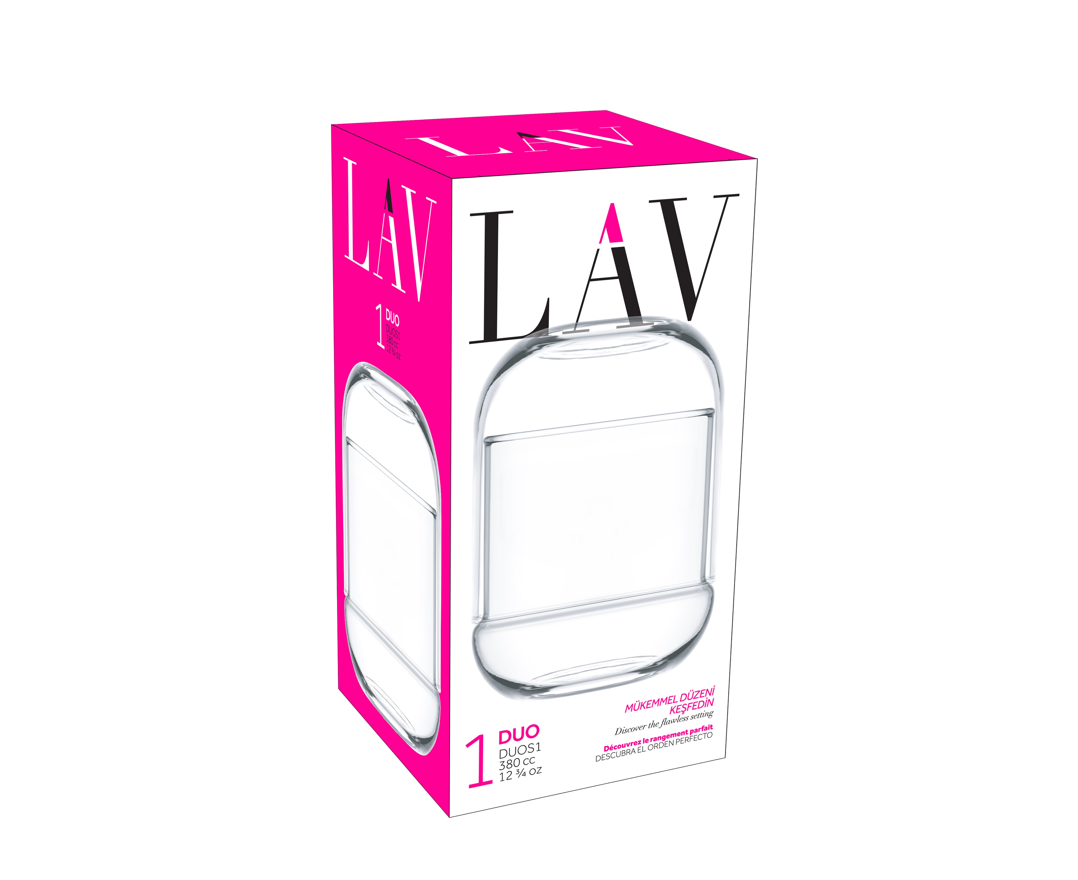 Duo Cam Saklama Kabı