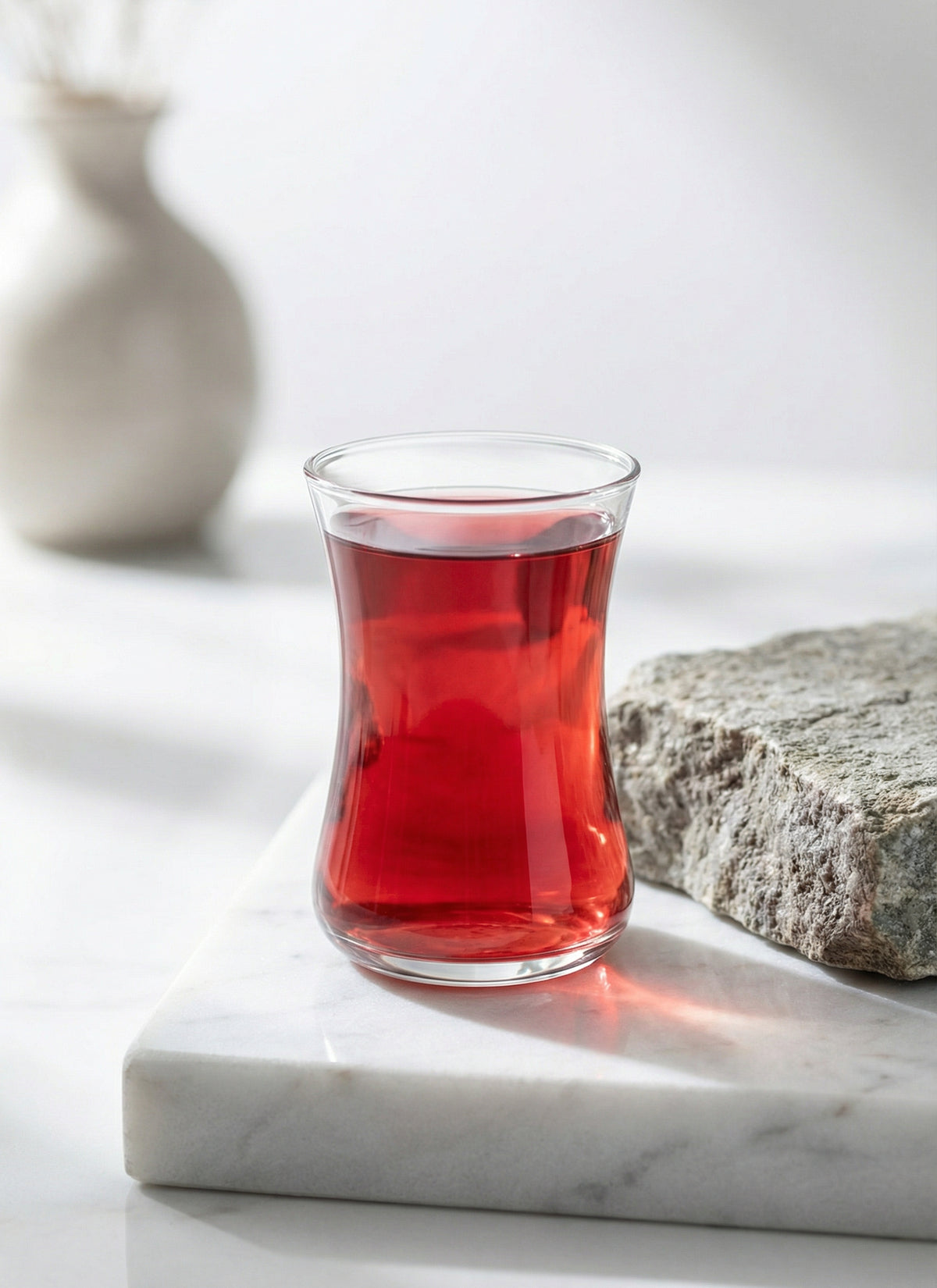 Duru Cam Çay Bardağı