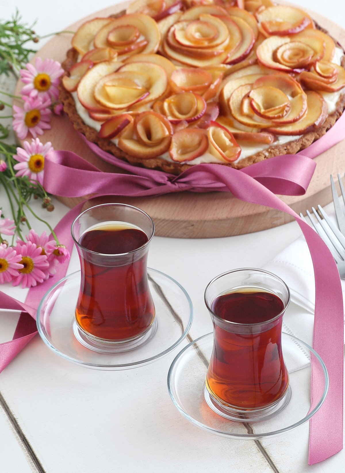 Duru Cam Çay Bardağı