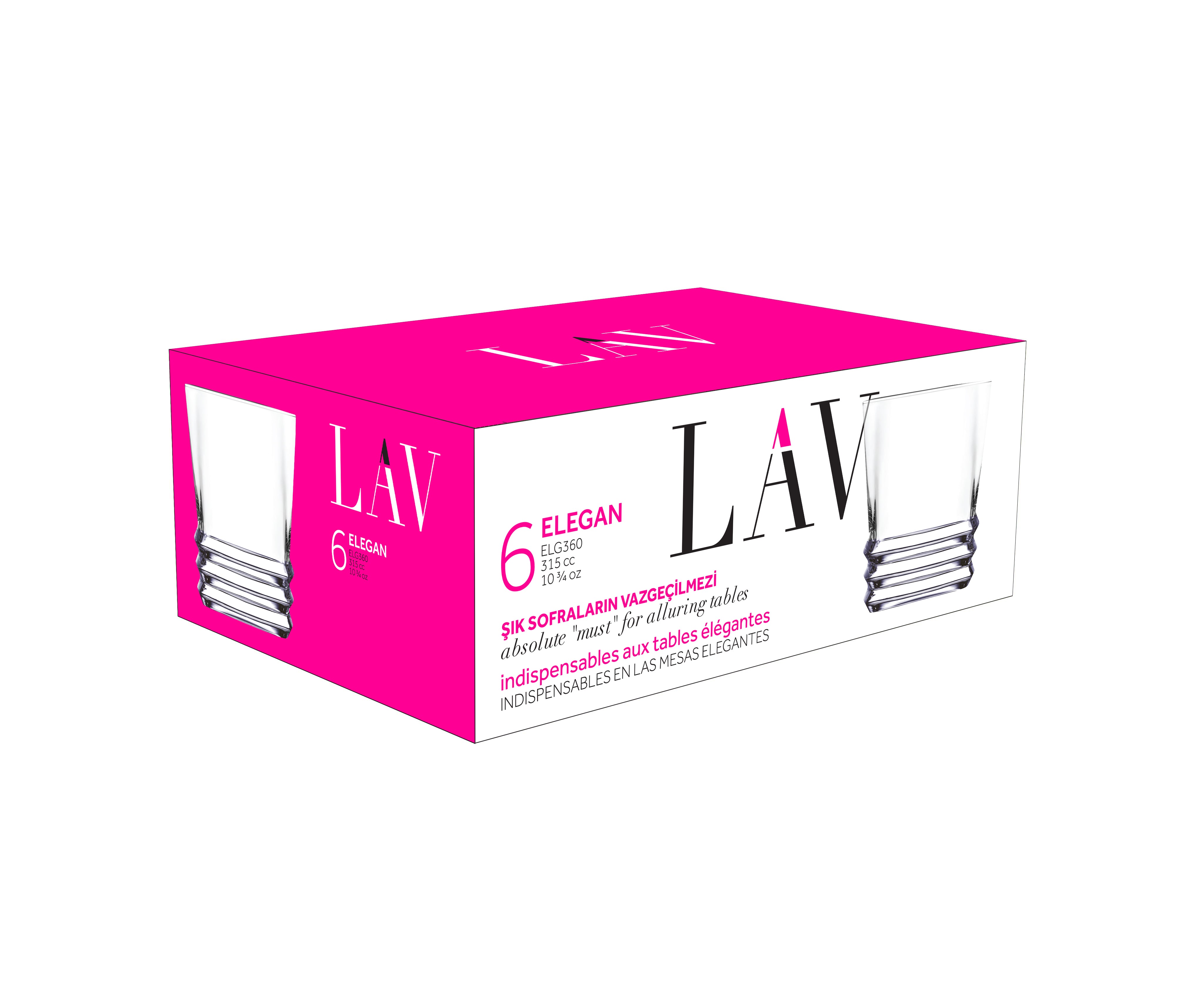 Elegan Cam Viski Bardağı