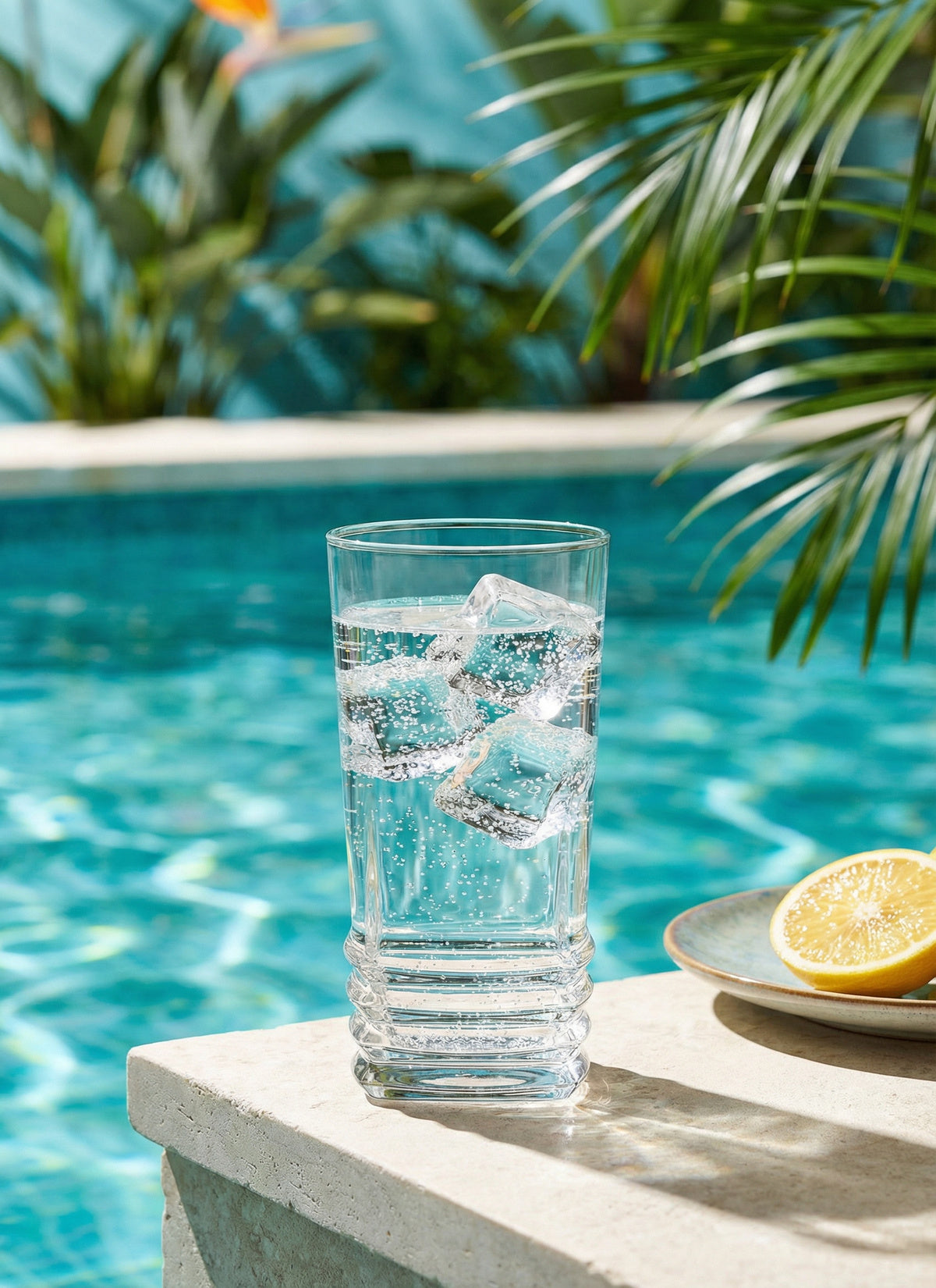 Elegan Cam Meşrubat Bardağı