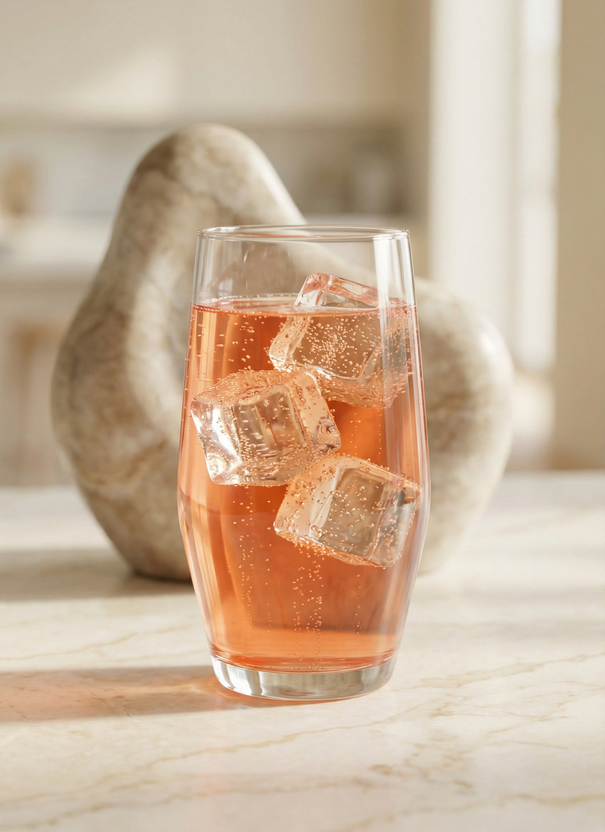 Ella Cam Meşrubat Bardağı