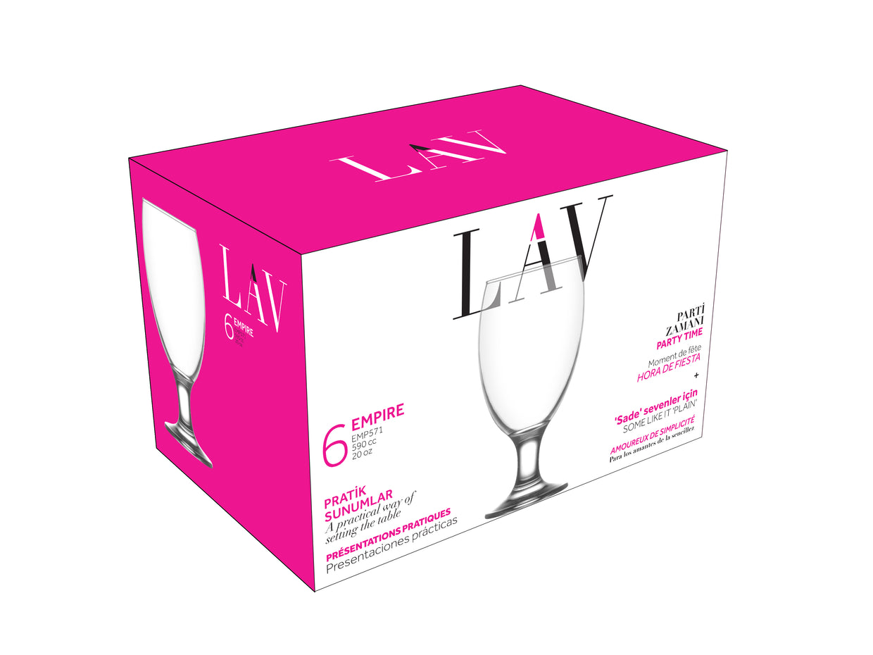 Empire Cam Meşrubat Bardağı