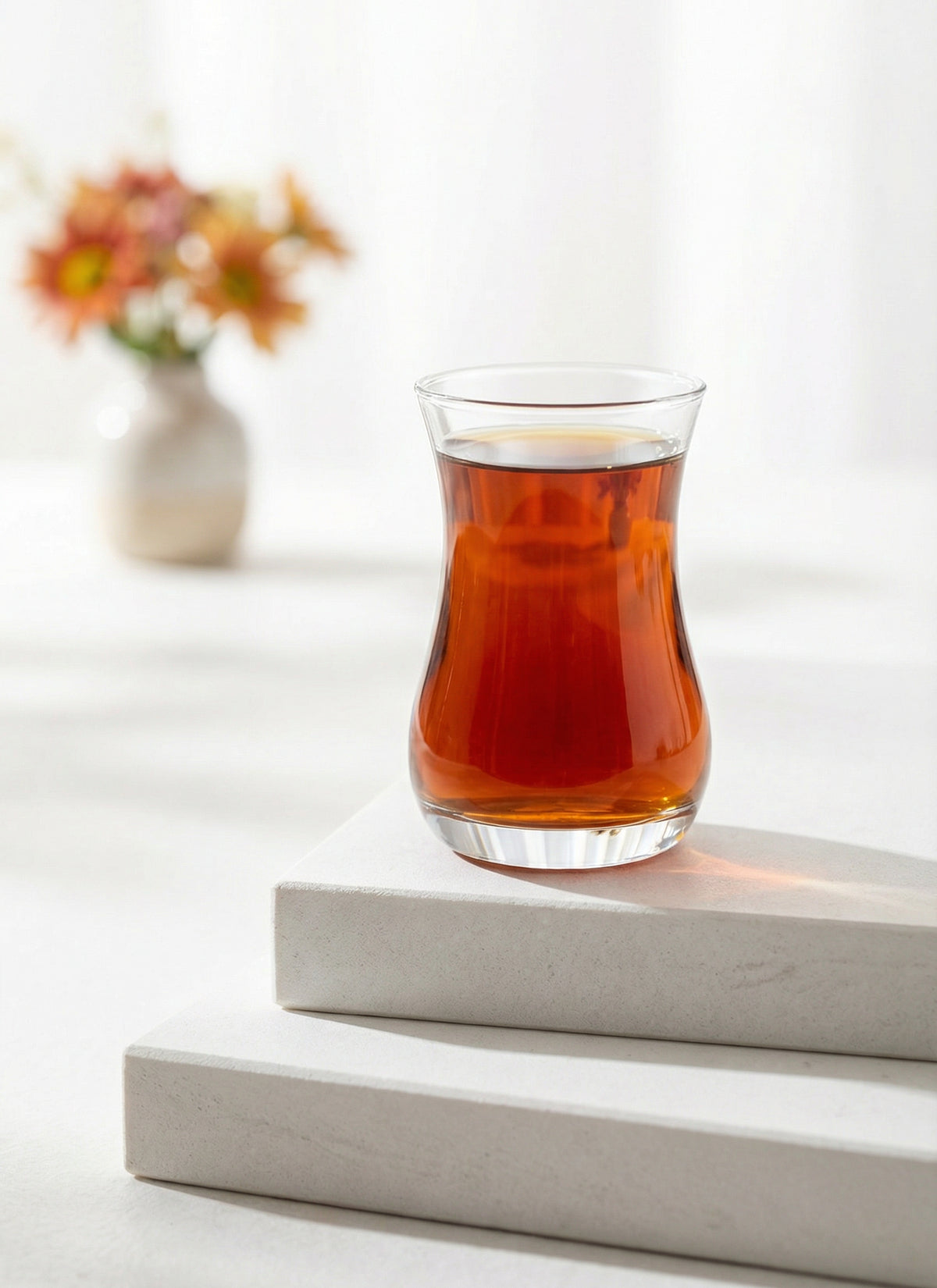 Eva Cam Çay Bardağı