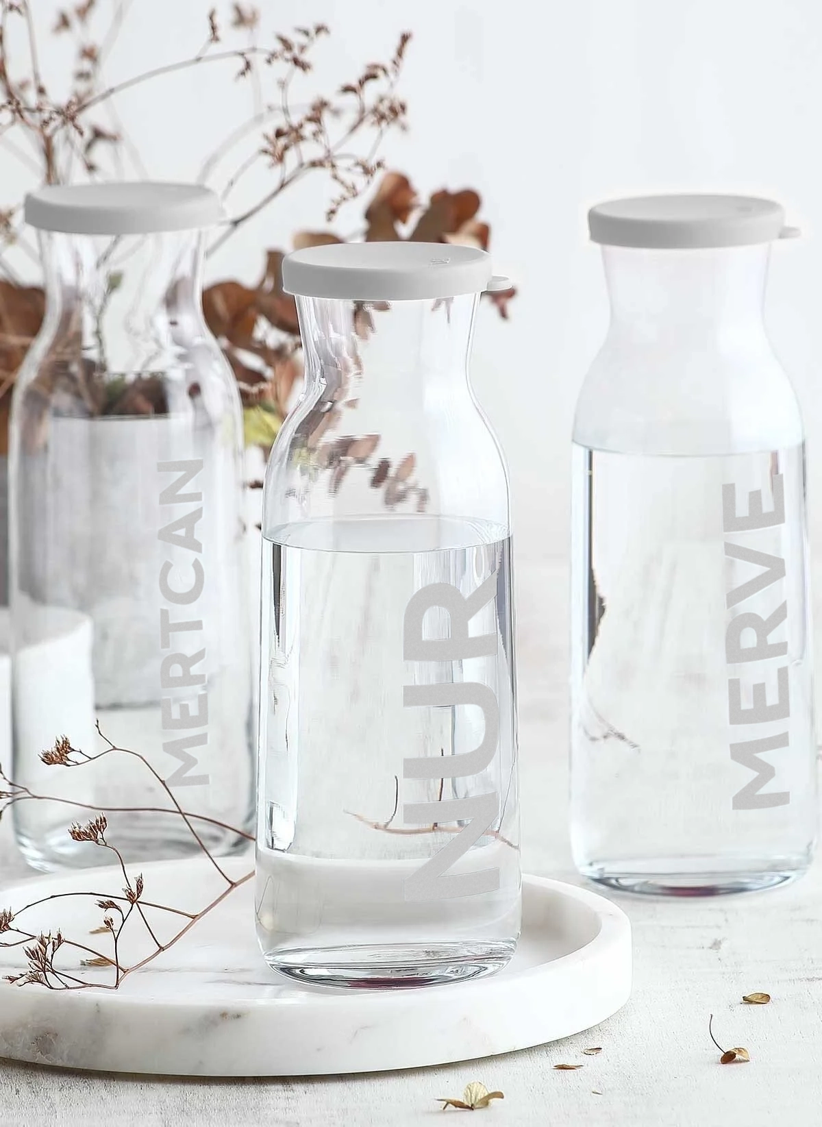 Fonte Cam Karaf- İsim Yazılabilir