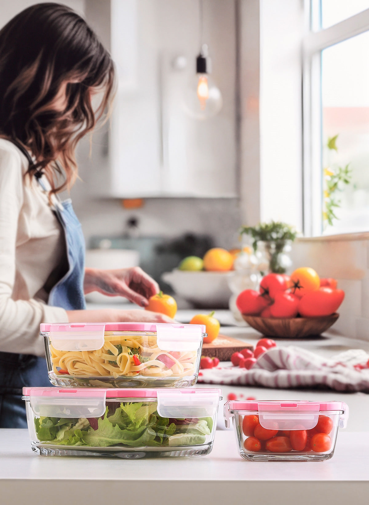 Fresco Cam Saklama Kabı Seti